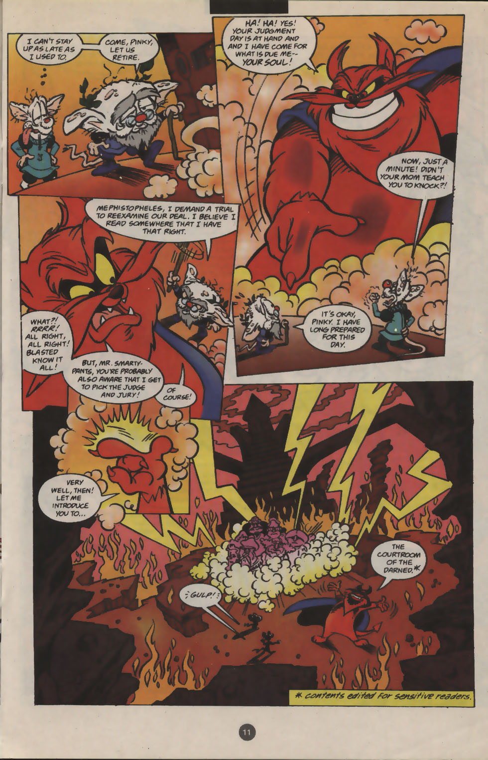 Read online Pinky and The Brain comic -  Issue #7 - 10