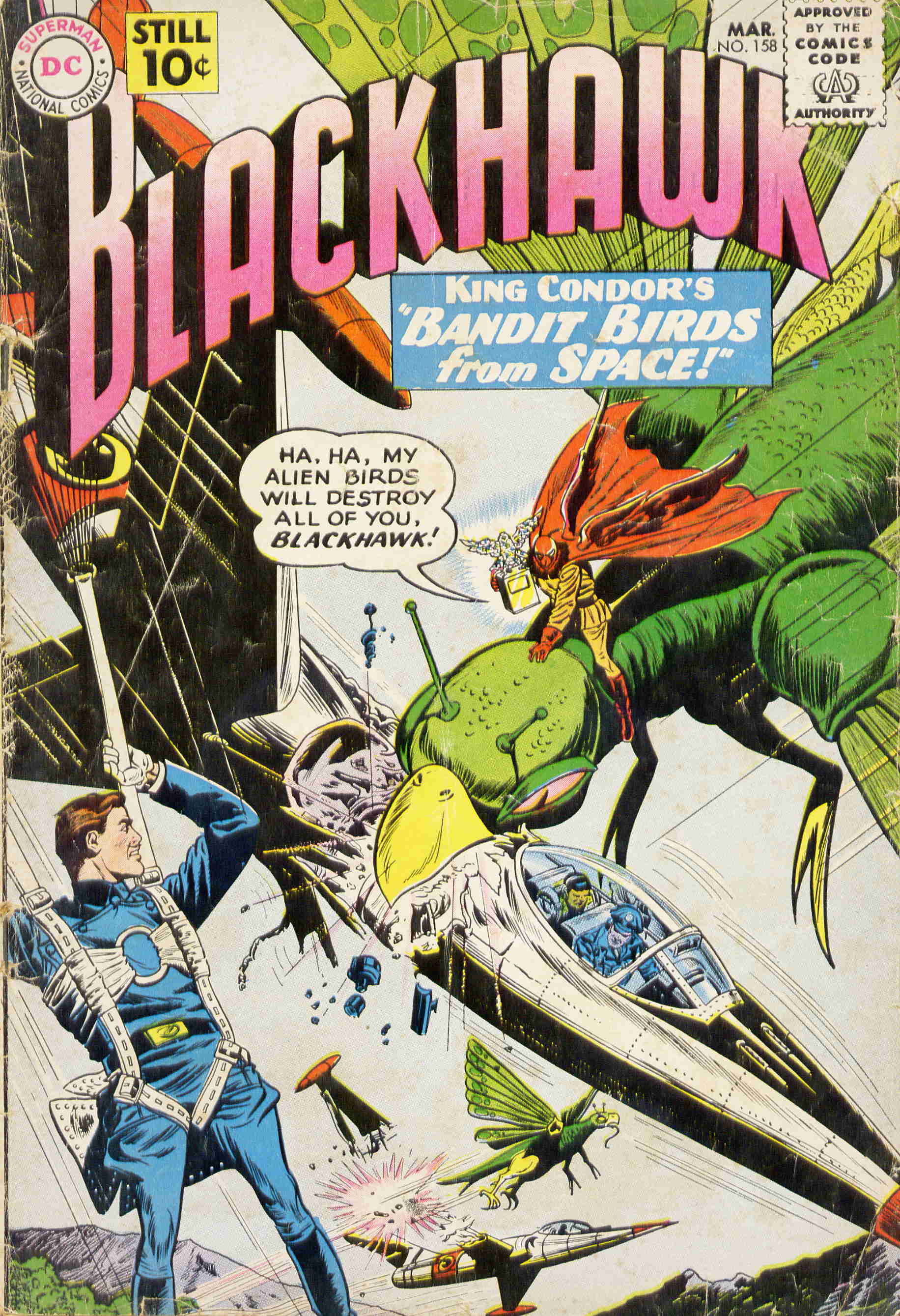 Read online Blackhawk (1957) comic -  Issue #158 - 1