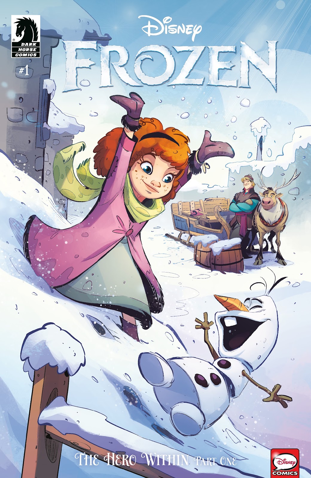 Read online Disney Frozen: The Hero Within comic -  Issue #1 - 1