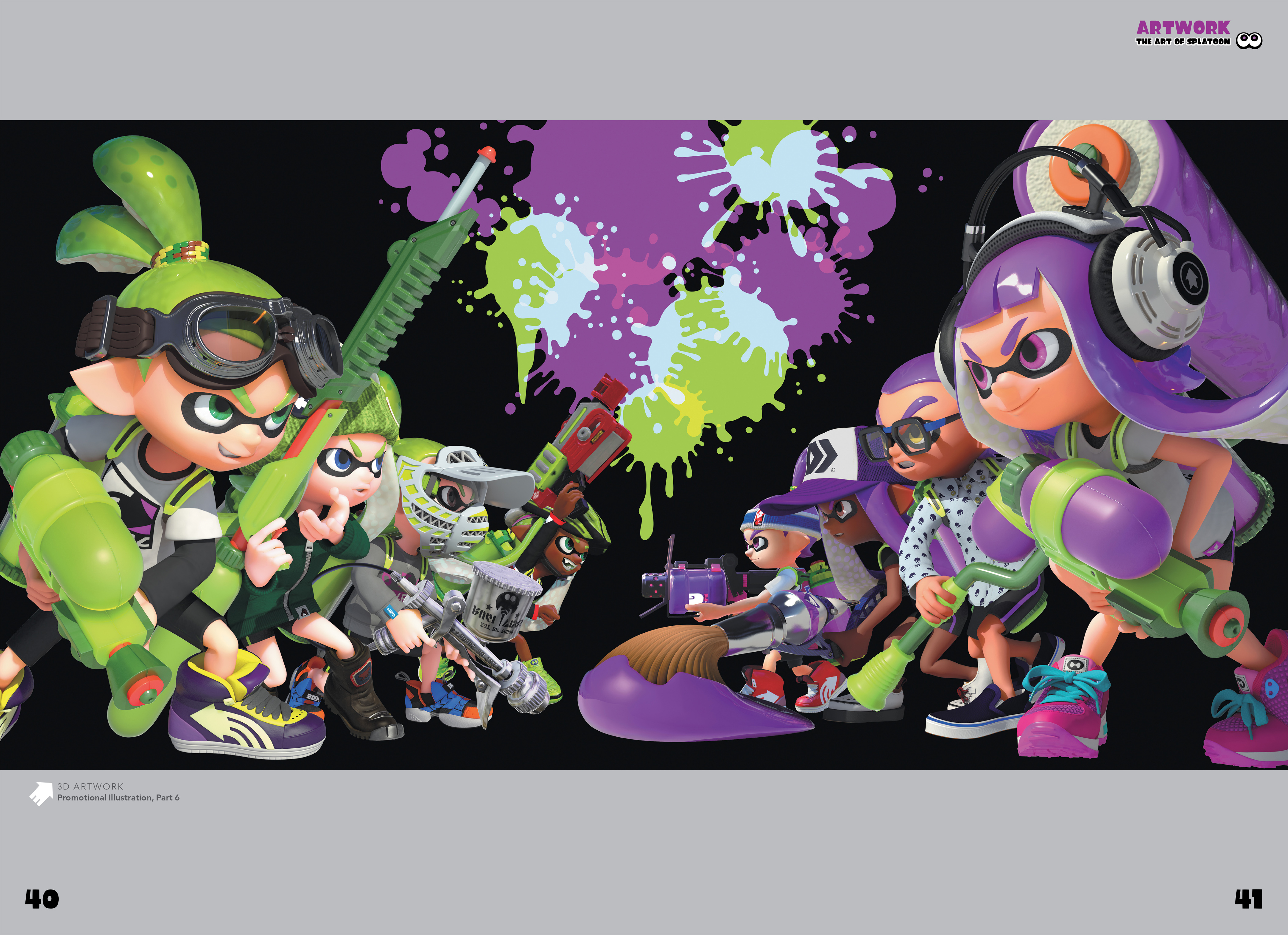 Read online The Art of Splatoon comic -  Issue # TPB (Part 1) - 32