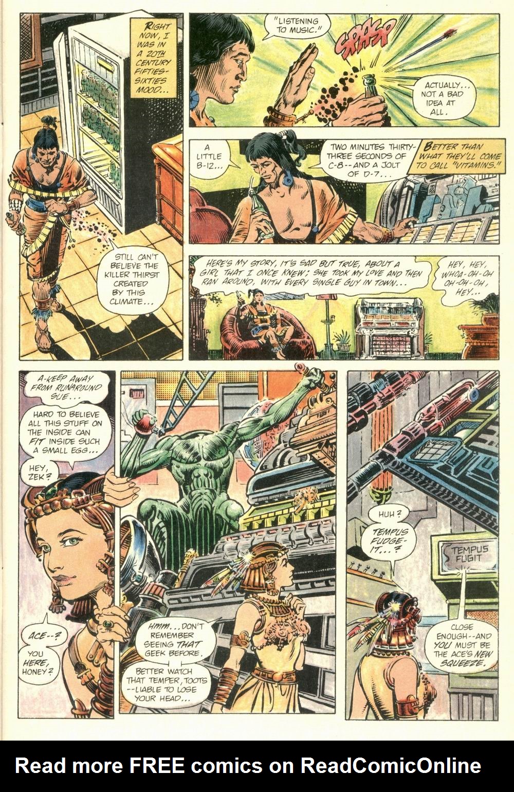 Read online Aztec Ace comic -  Issue #1 - 9