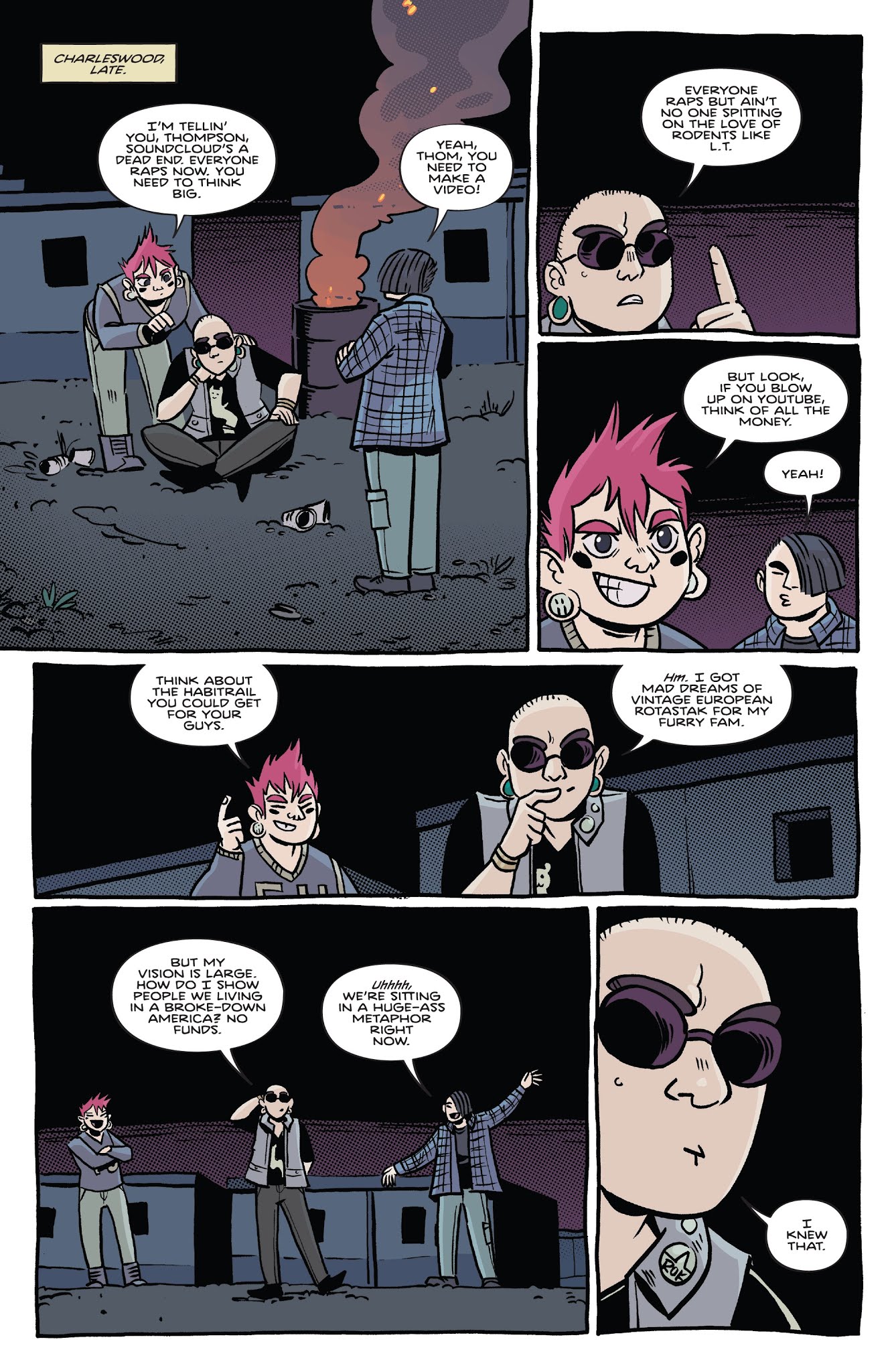 Read online By Night comic -  Issue #6 - 18