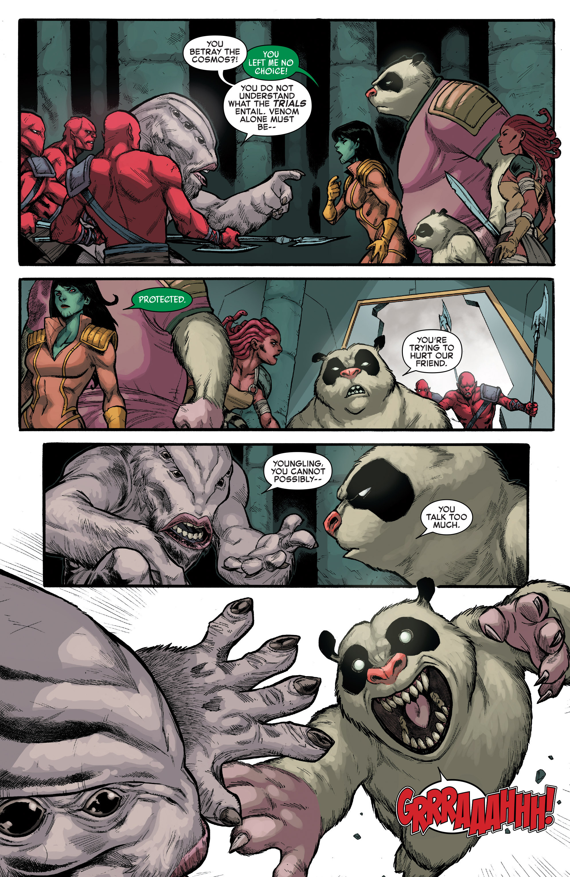 Read online Venom: Space Knight comic -  Issue #10 - 11