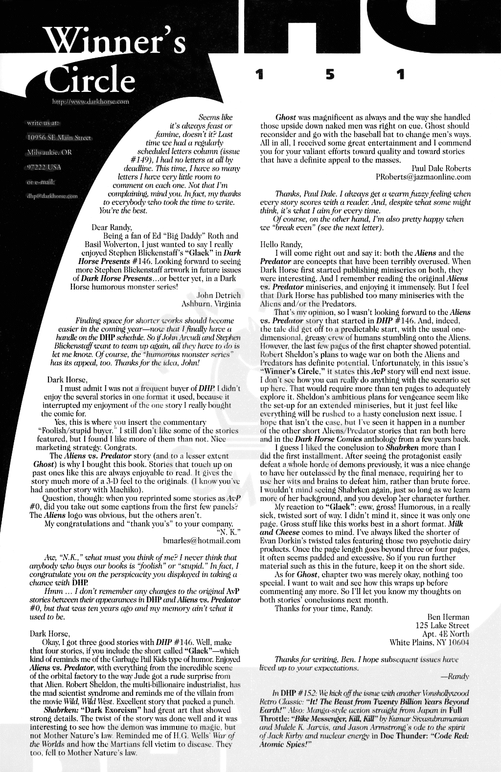 Dark Horse Presents (1986) Issue #151 #156 - English 31