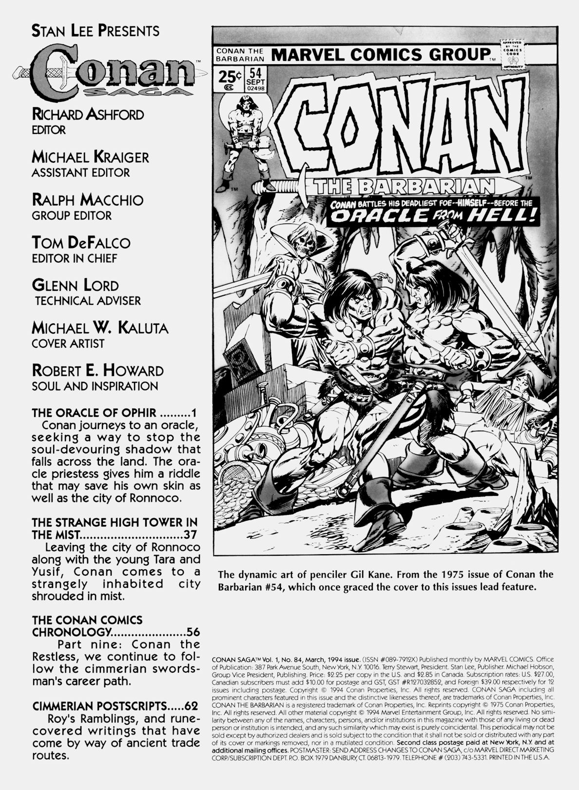 Read online Conan Saga comic -  Issue #84 - 2