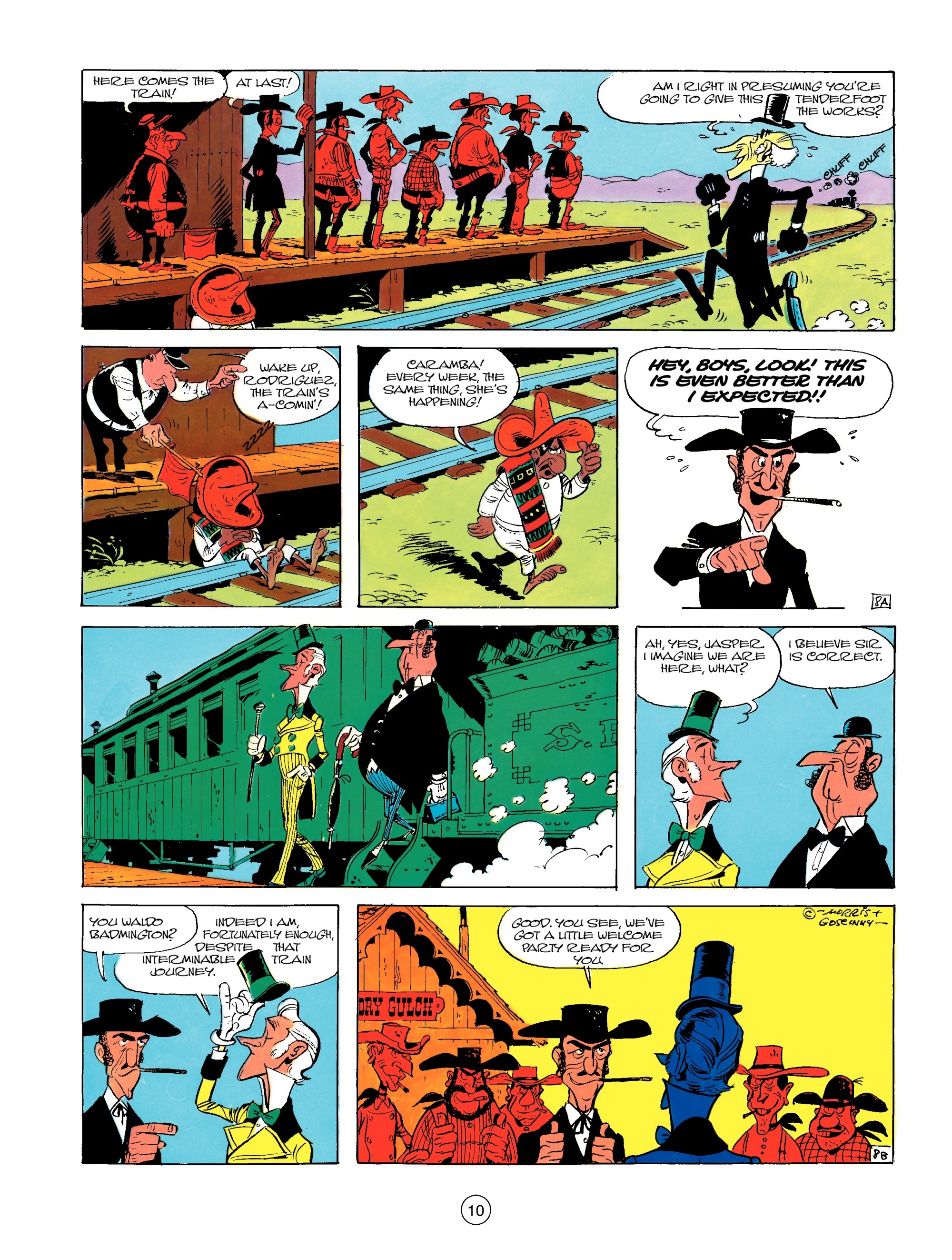 Read online A Lucky Luke Adventure comic -  Issue #13 - 10