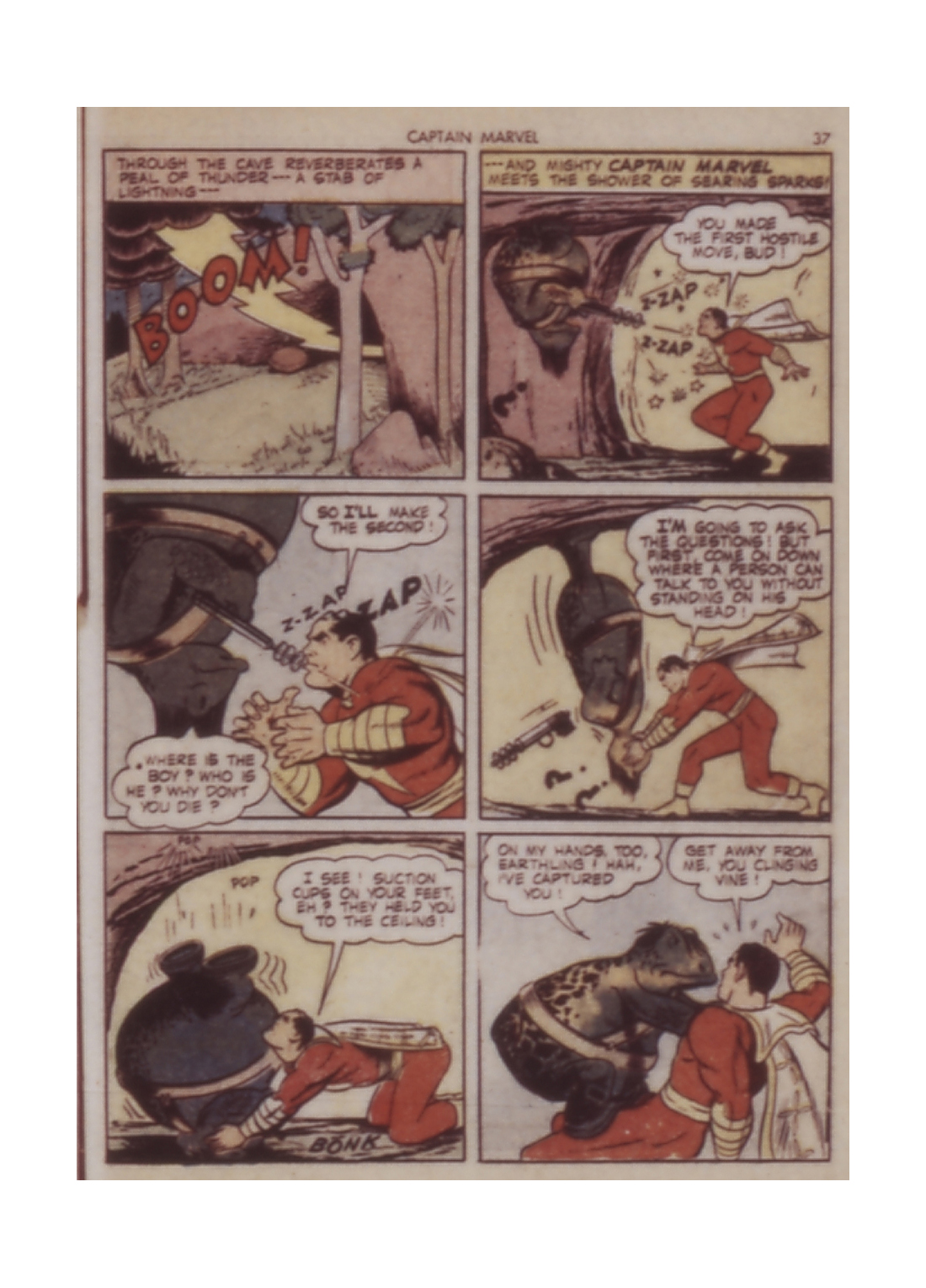Read online Captain Marvel Adventures comic -  Issue #20 - 37