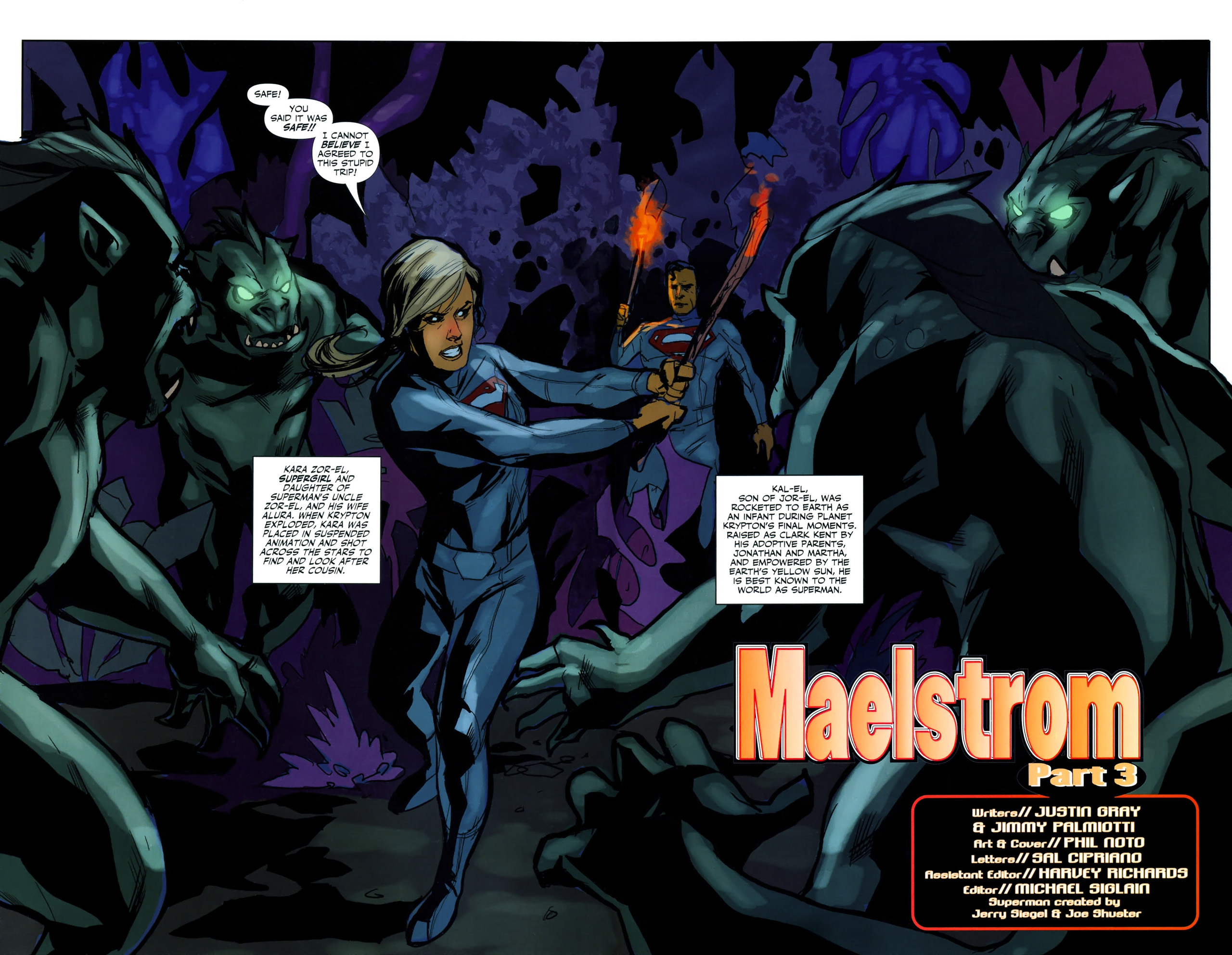 Read online Superman/Supergirl: Maelstrom comic -  Issue #3 - 3