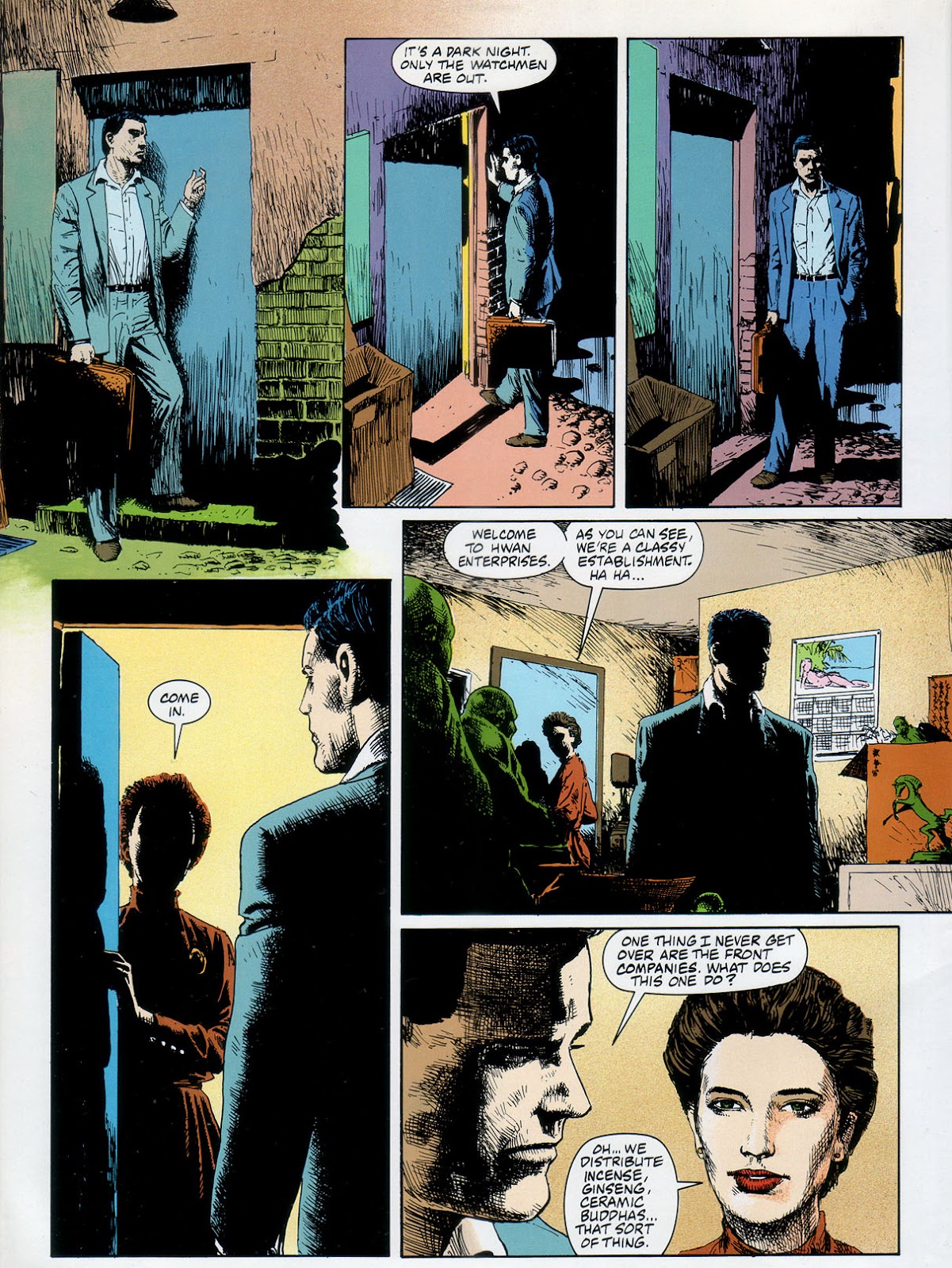 Marvel Graphic Novel issue 57 - Rick Mason - The Agent - Page 10