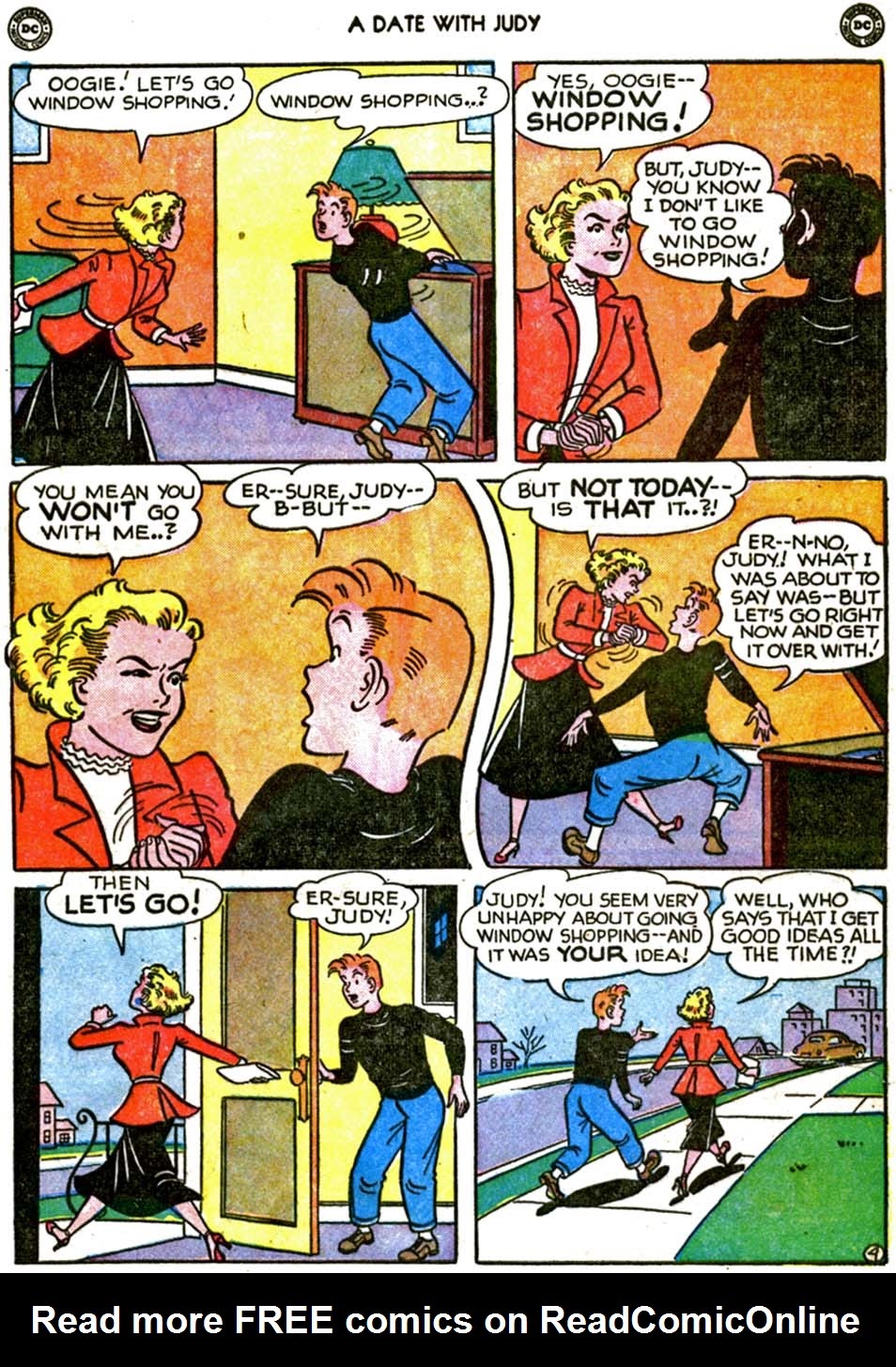 Read online A Date with Judy comic -  Issue #16 - 13