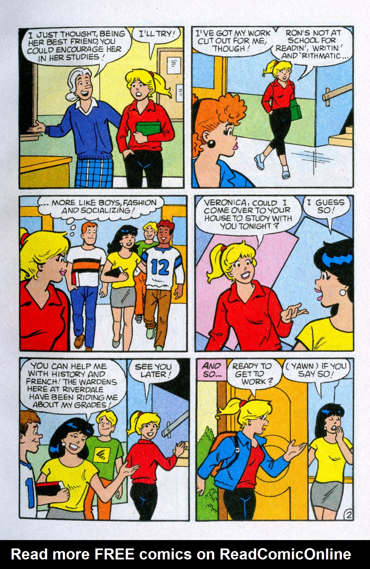 Read online Betty and Veronica Double Digest comic -  Issue #242 - 79