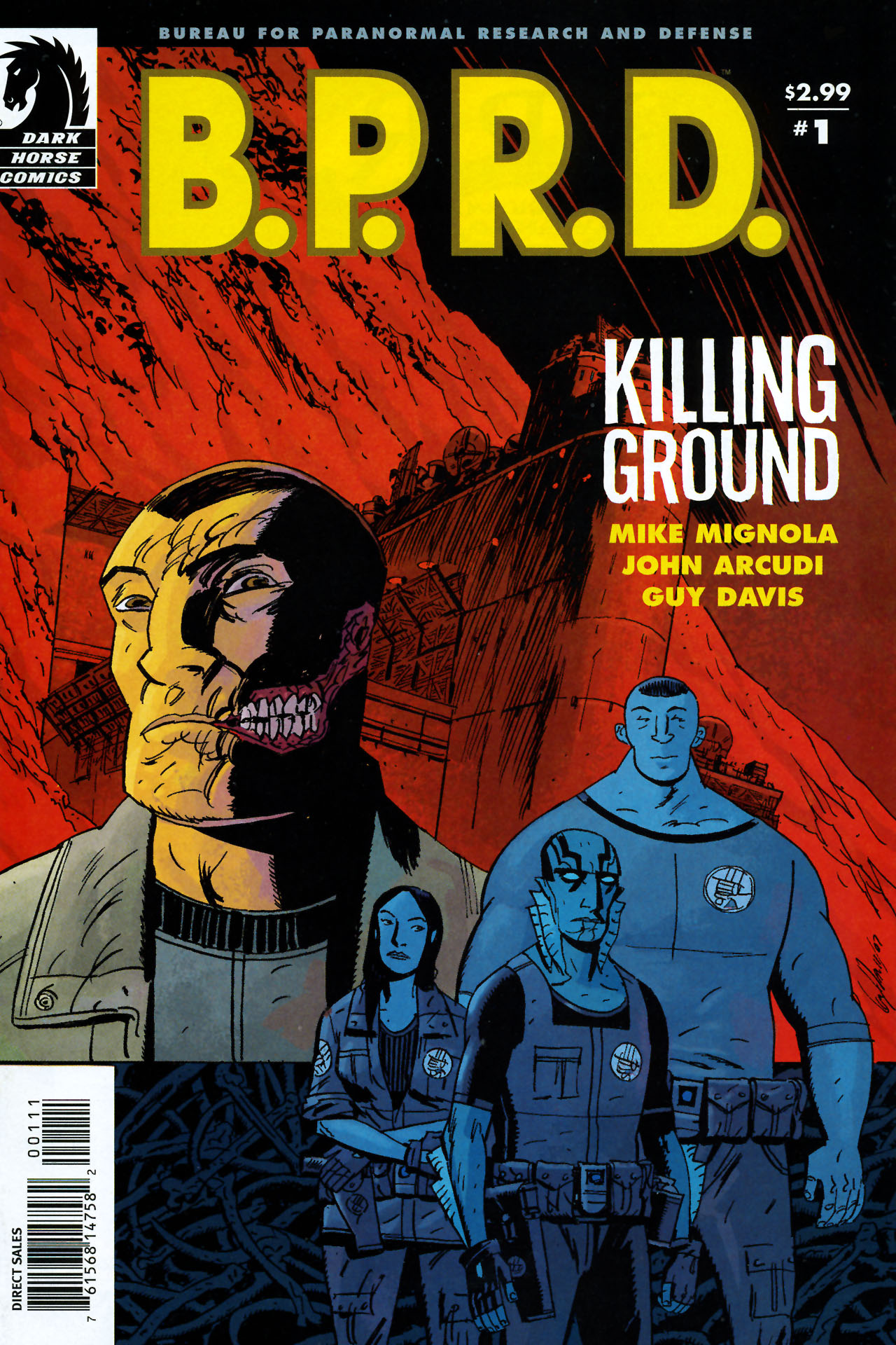 Read online B.P.R.D.: Killing Ground comic -  Issue #1 - 1