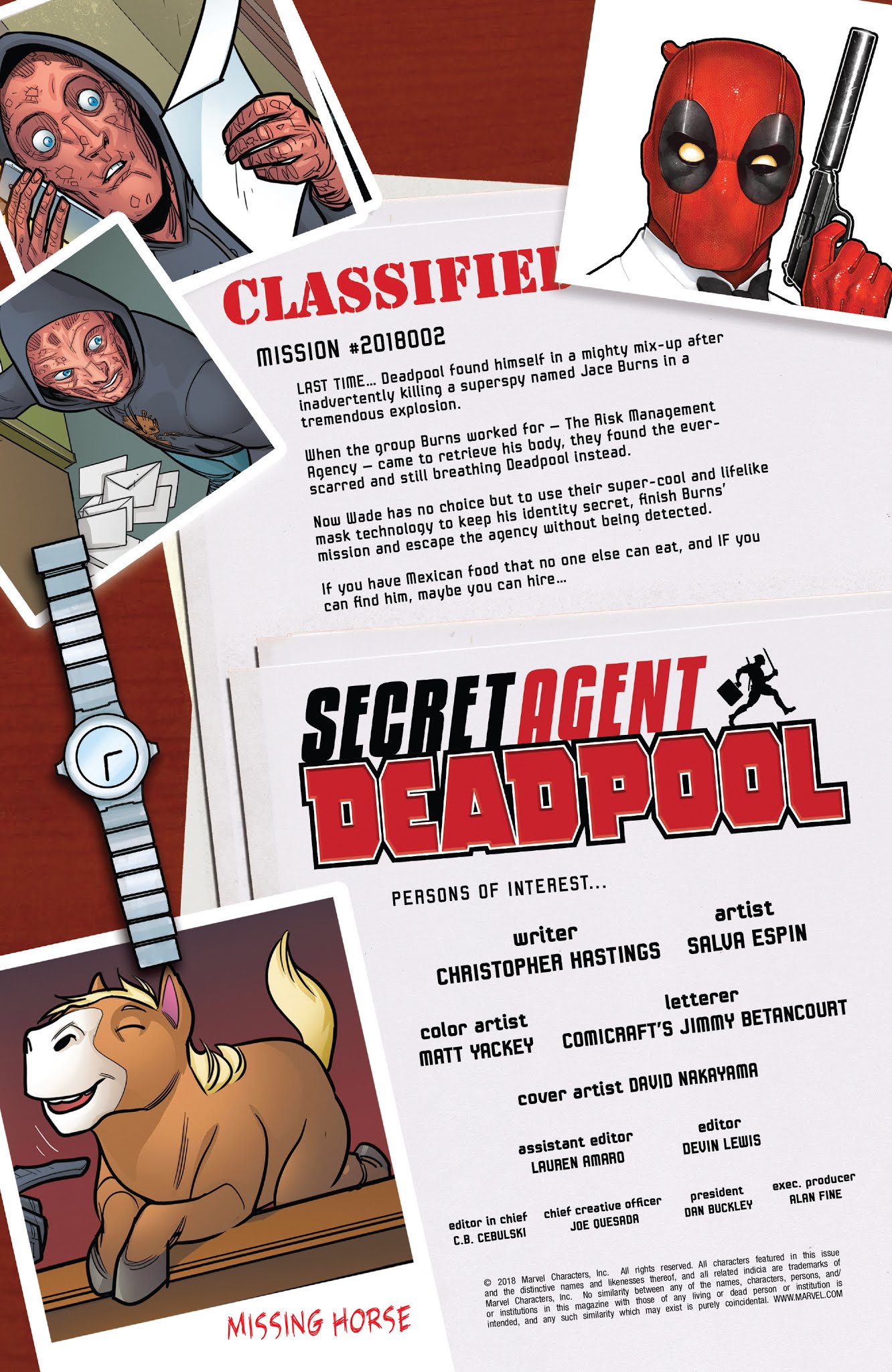Read online Deadpool: Secret Agent Deadpool comic -  Issue #2 - 2