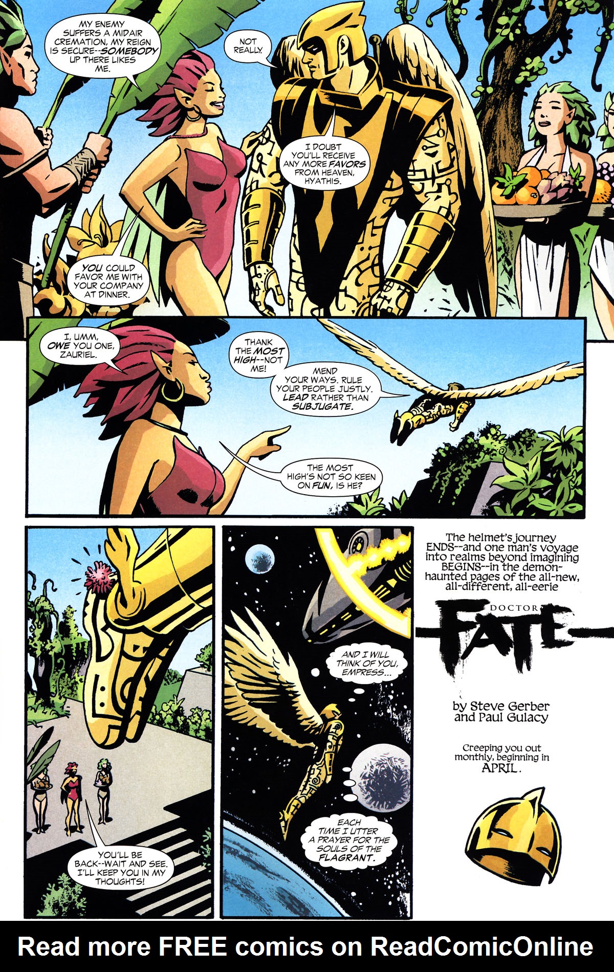 Read online The Helmet of Fate: Zauriel comic -  Issue # Full - 23
