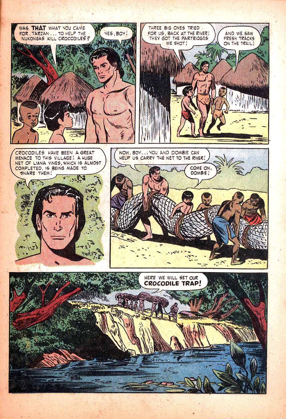 Read online Tarzan (1948) comic -  Issue #69 - 21