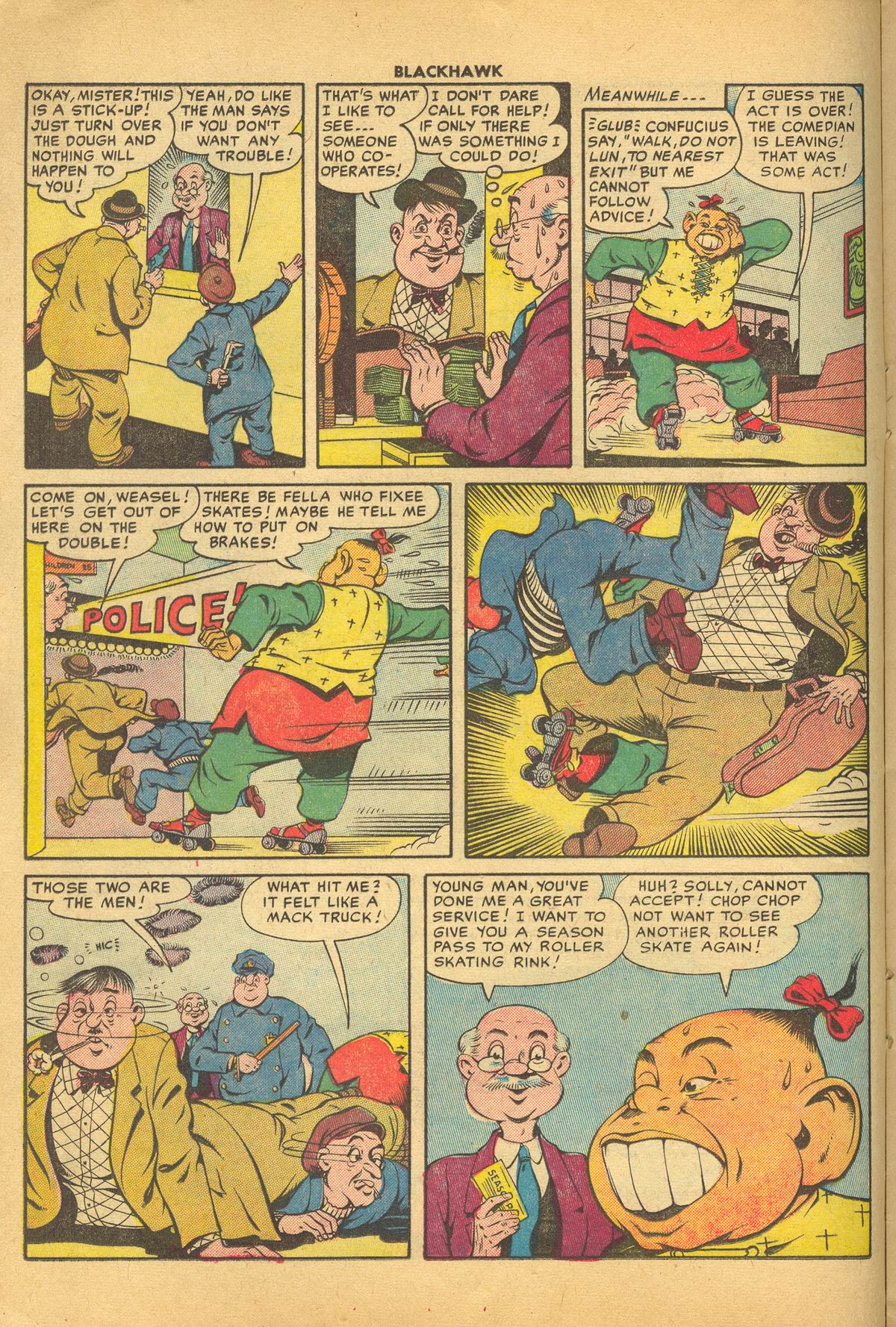 Read online Blackhawk (1957) comic -  Issue #84 - 16
