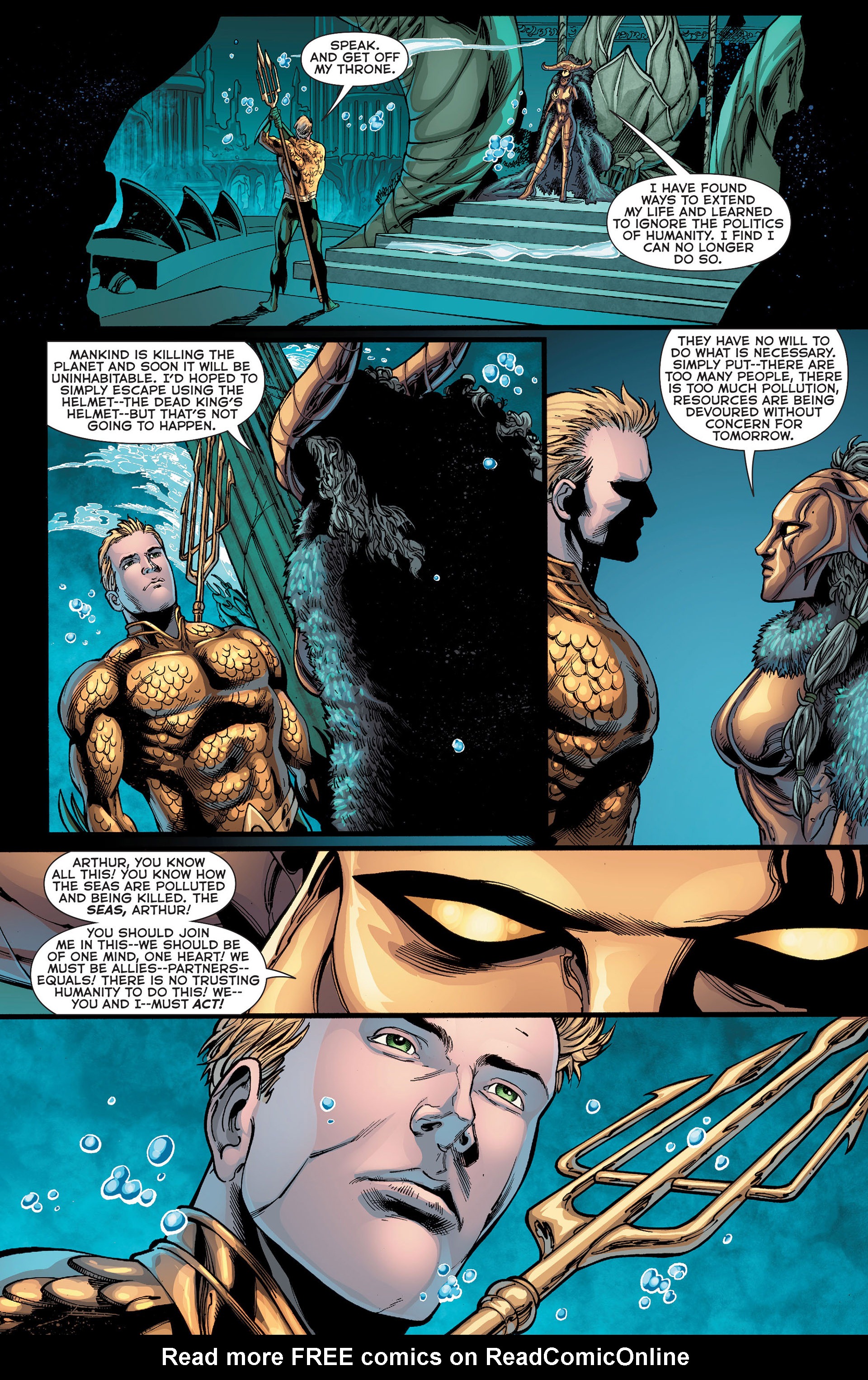 Read online Aquaman (2011) comic -  Issue #Aquaman (2011) _Annual 1 - 27