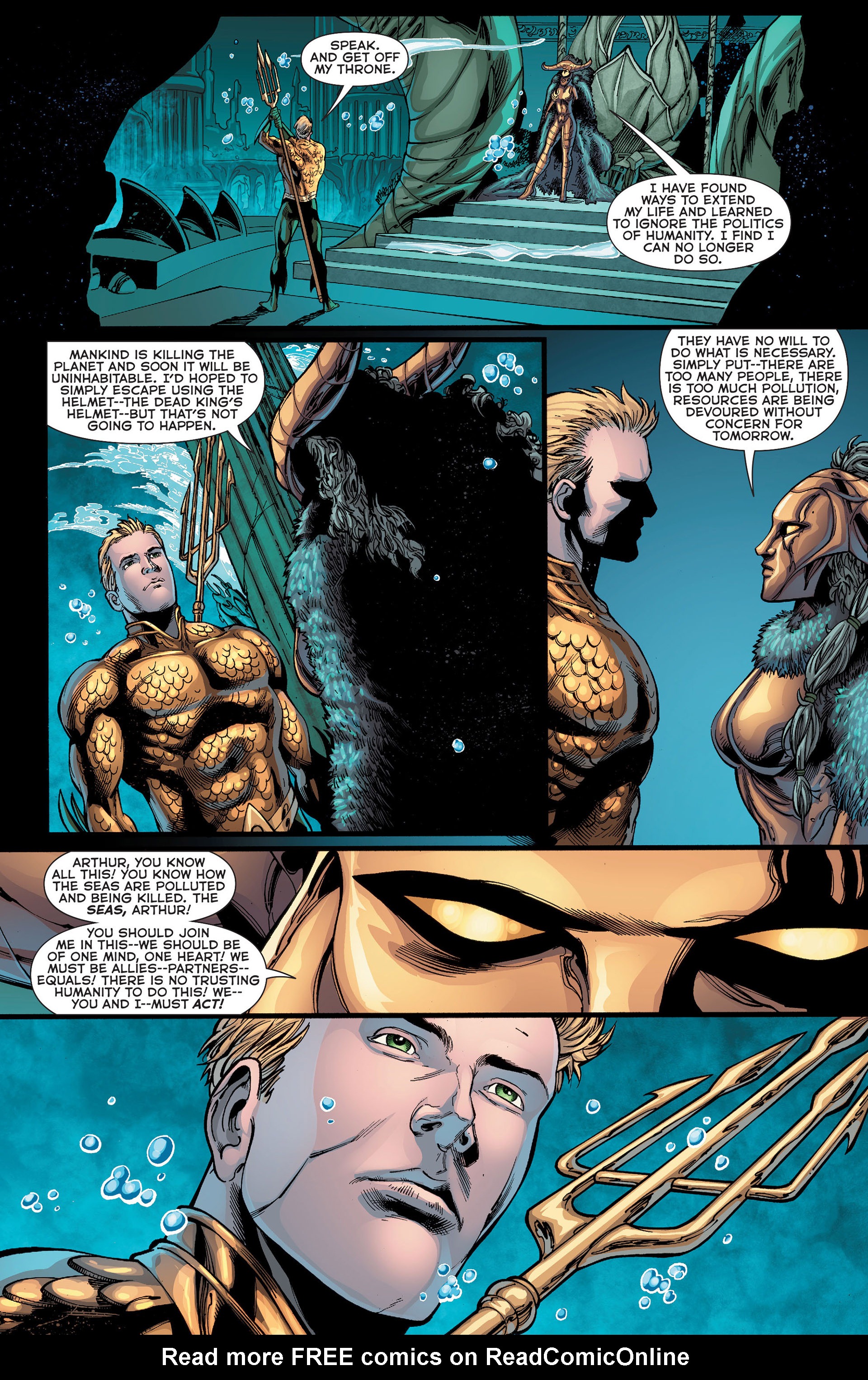 Read online Aquaman (2011) comic -  Issue #Aquaman (2011) _Annual 1 - 27