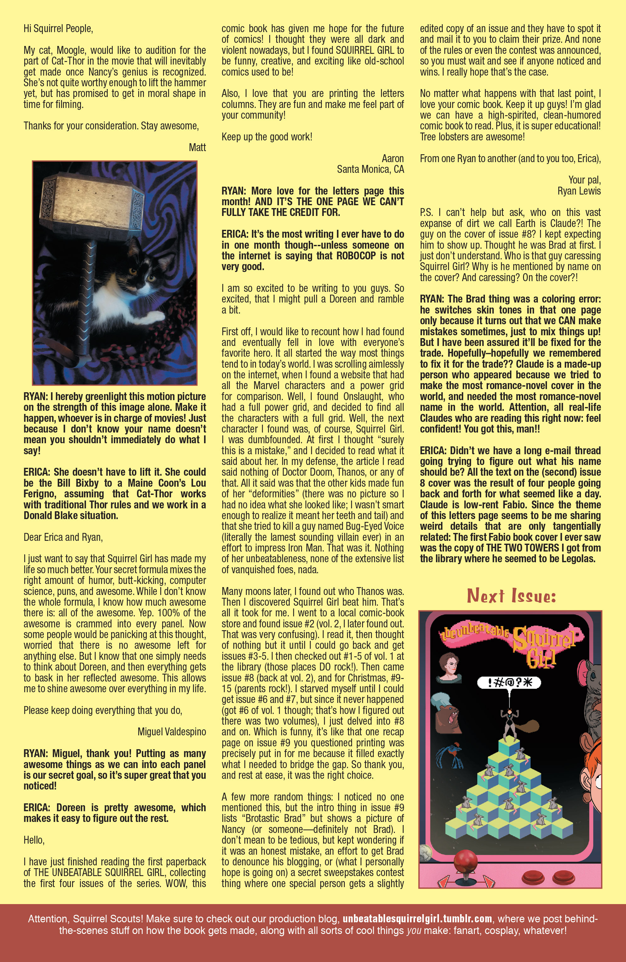 Read online The Unbeatable Squirrel Girl II comic -  Issue #19 - 22