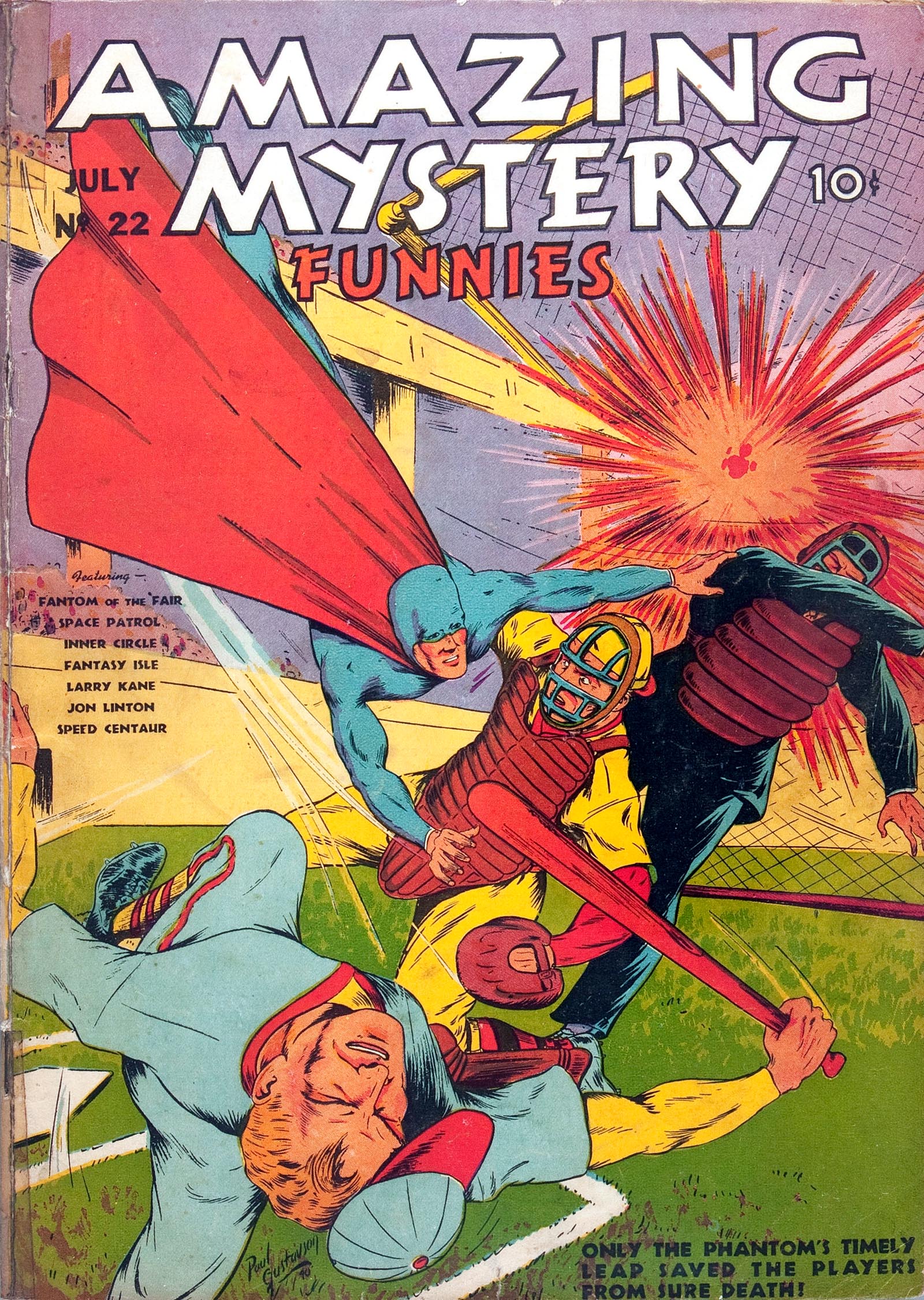 Read online Amazing Mystery Funnies comic -  Issue #22 - 1
