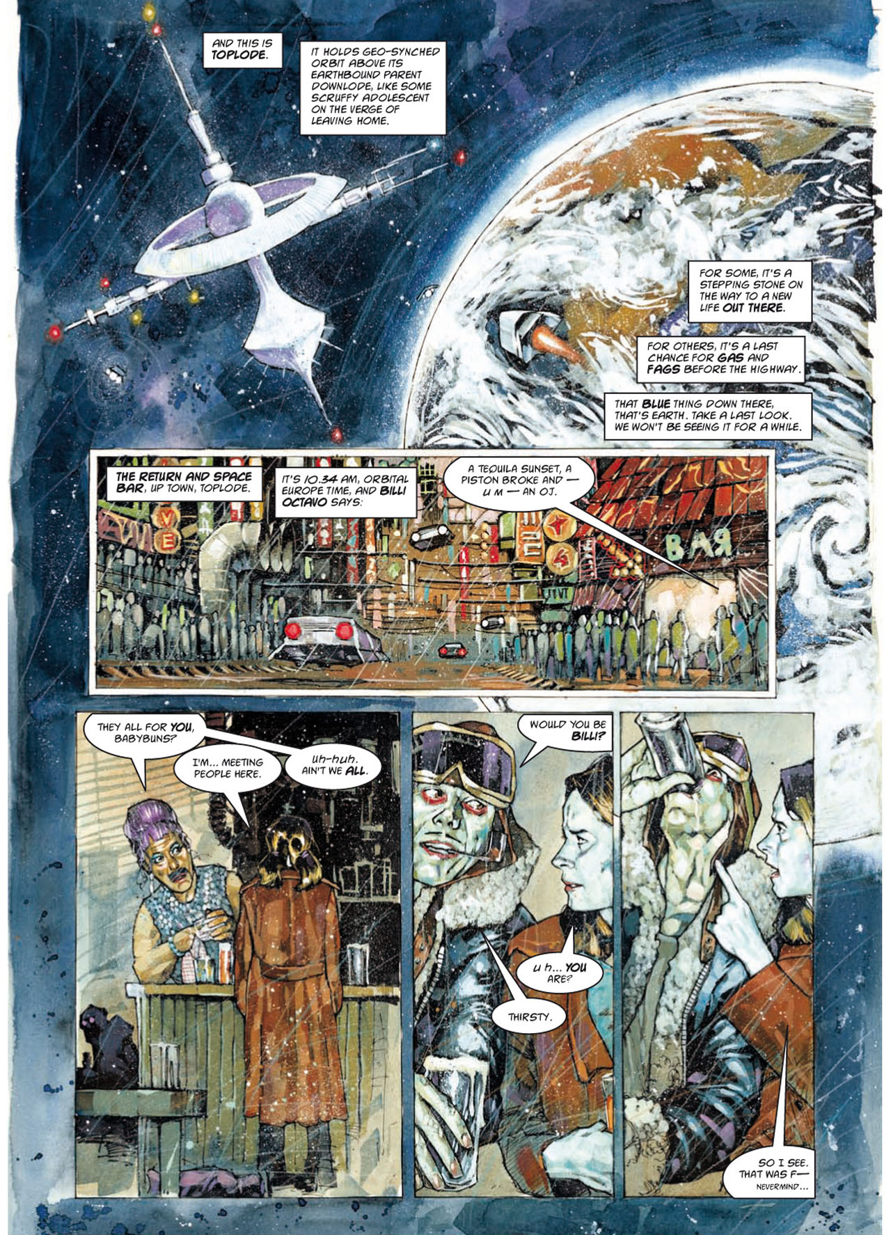 Read online Judge Dredd Megazine (Vol. 5) comic -  Issue #335 - 86