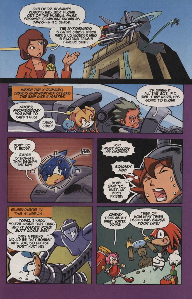 Read online Sonic X comic -  Issue #4 - 23
