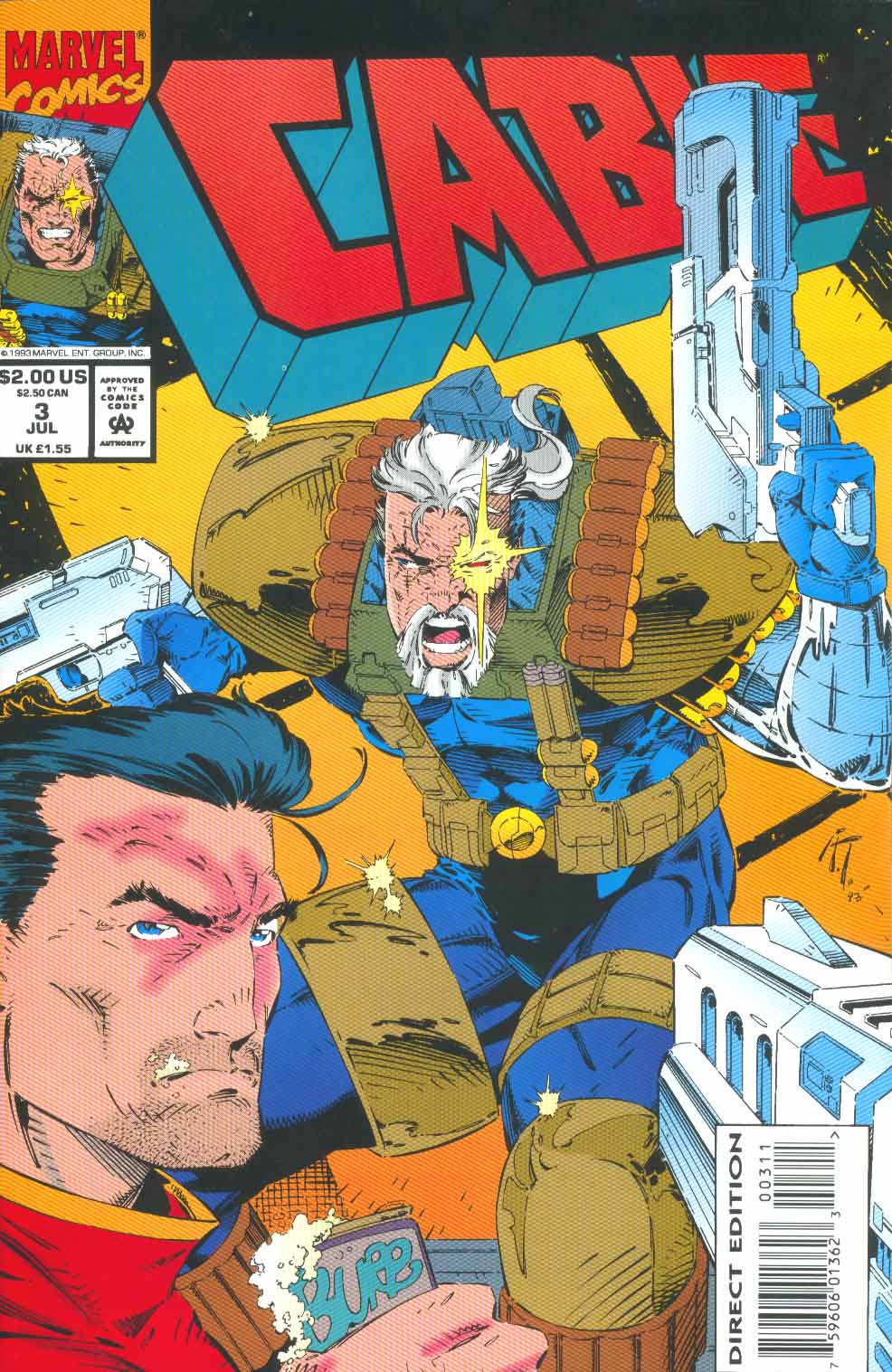 Read online Cable (1993) comic -  Issue #3 - 1