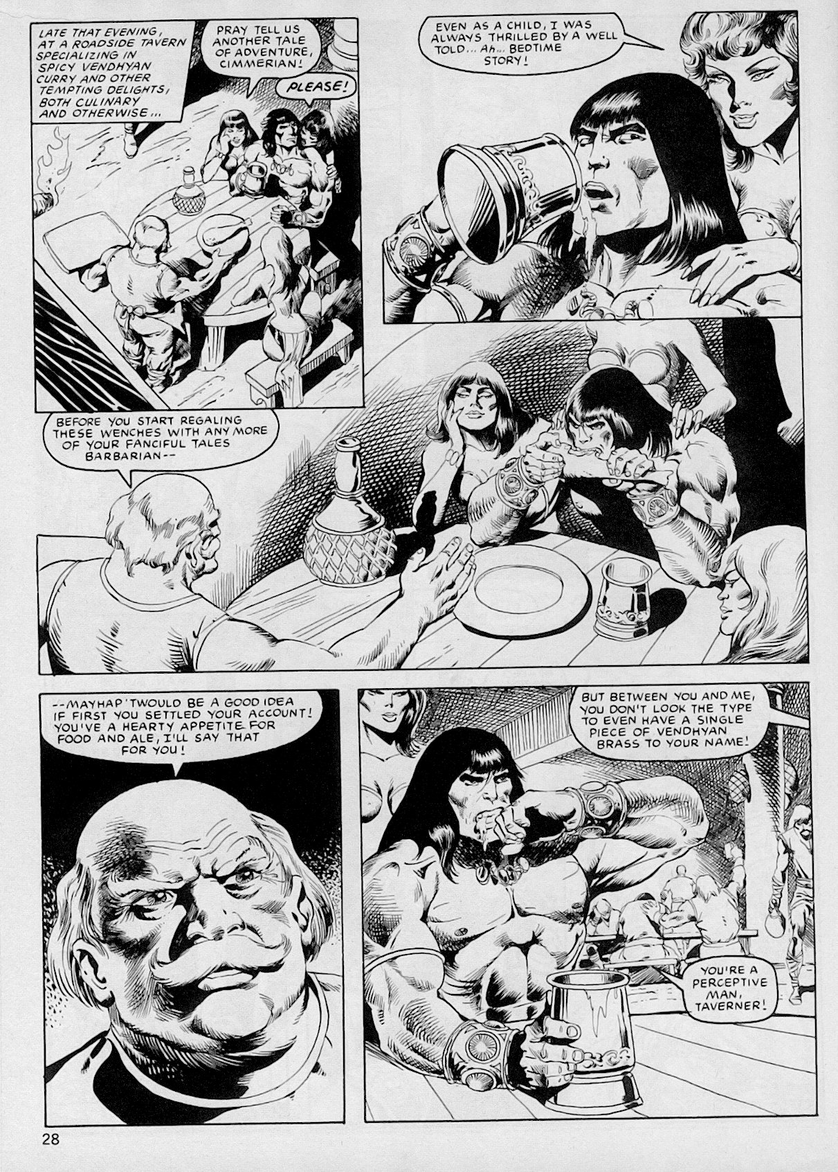 Read online The Savage Sword Of Conan comic -  Issue #103 - 27