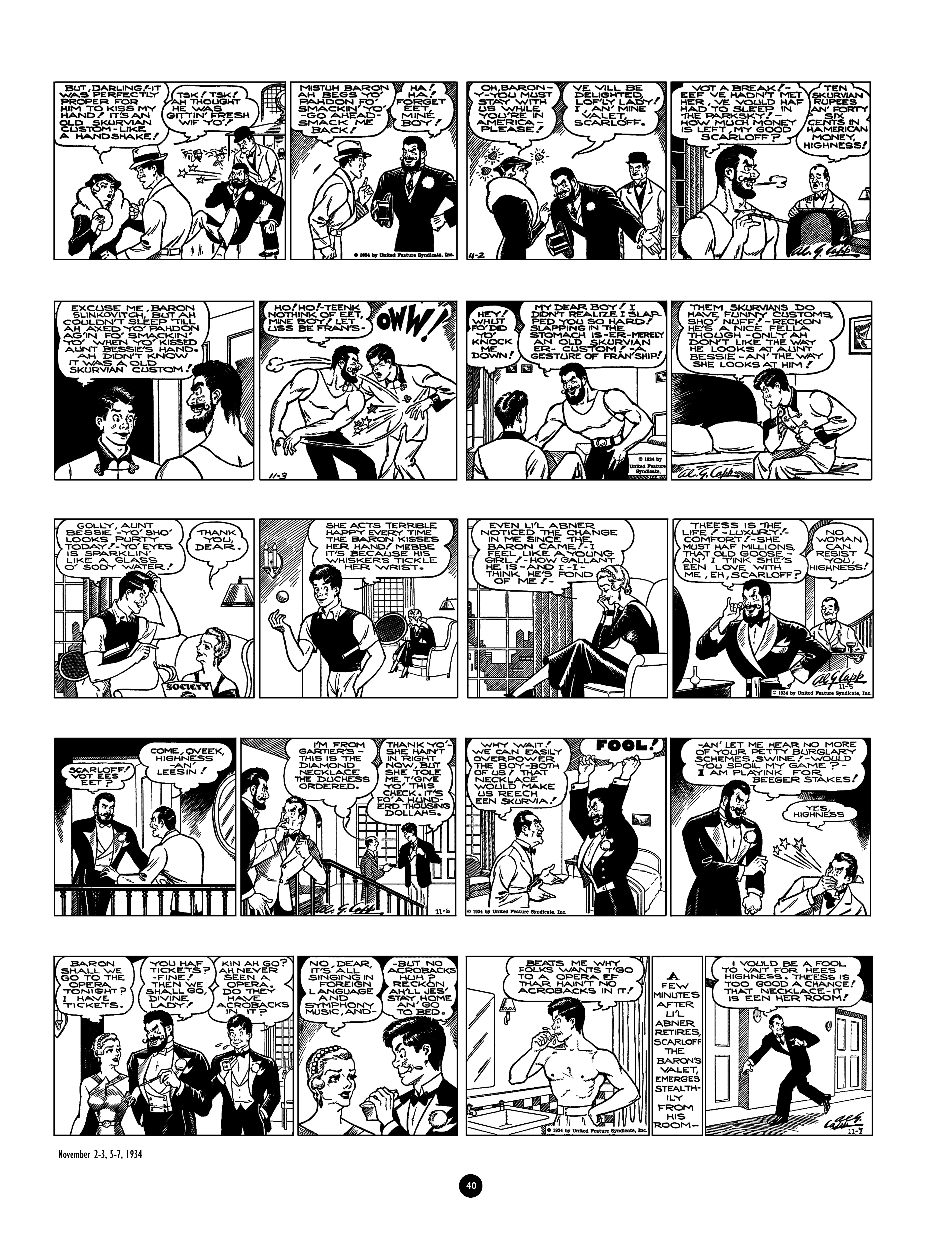 Read online Al Capp's Li'l Abner Complete Daily & Color Sunday Comics comic -  Issue # TPB 1 (Part 1) - 41