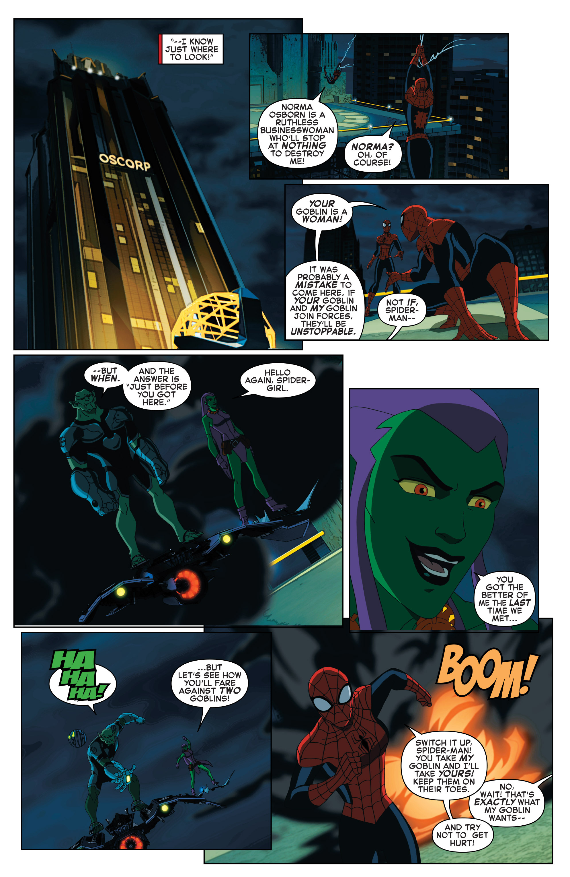 Read online Marvel Universe Ultimate Spider-Man Spider-Verse comic -  Issue #1 - 16