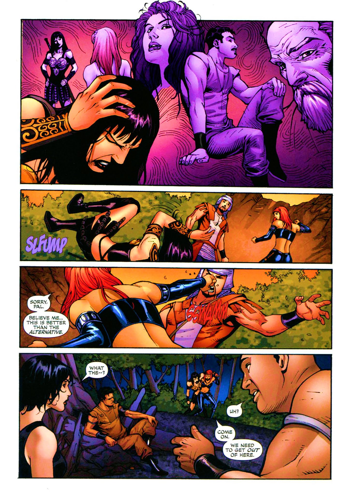 Read online Xena: Warrior Princess - Dark Xena comic -  Issue #3 - 21