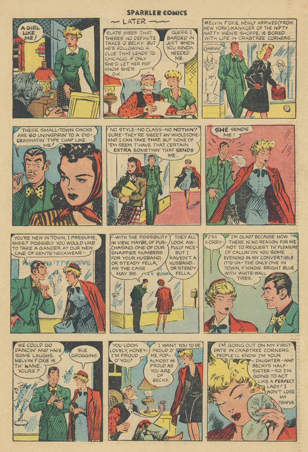 Read online Sparkler Comics comic -  Issue #72 - 40