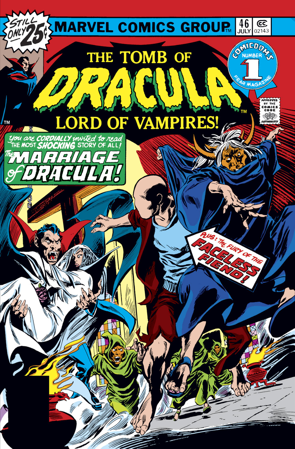 Read online Tomb of Dracula (1972) comic -  Issue #46 - 1