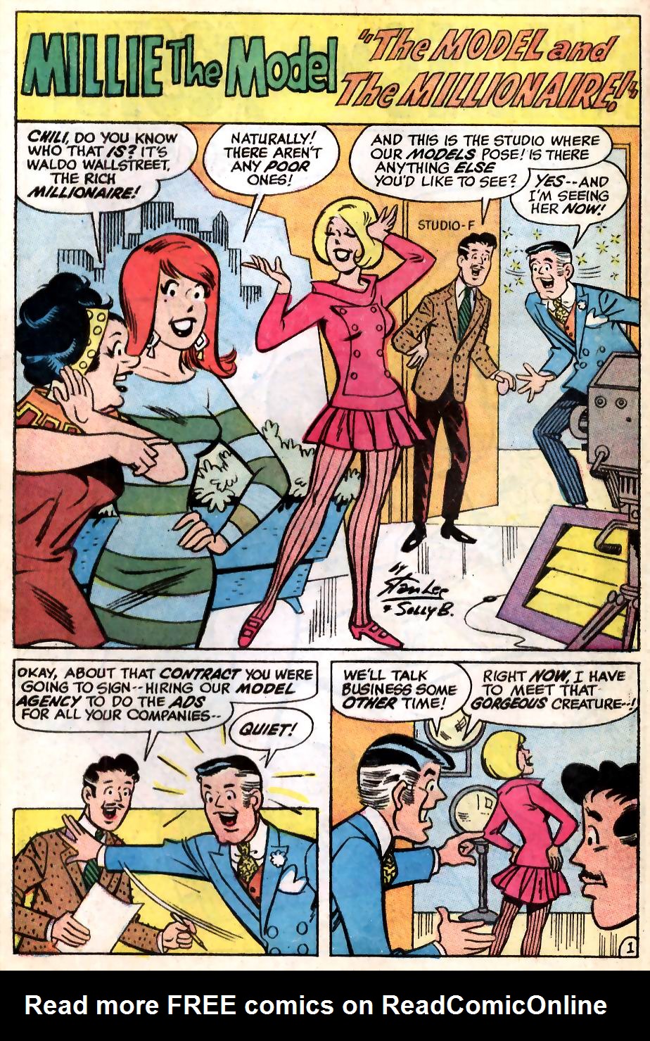 Read online Millie the Model comic -  Issue # Annual 7 - 19