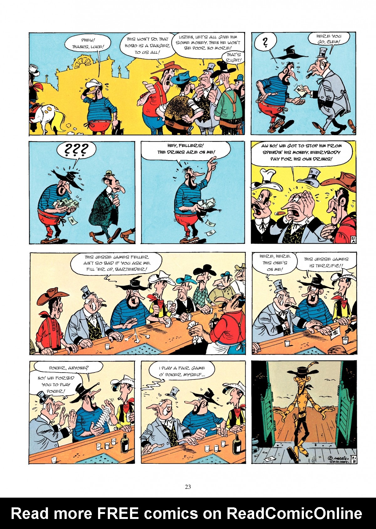 Read online A Lucky Luke Adventure comic -  Issue #4 - 25