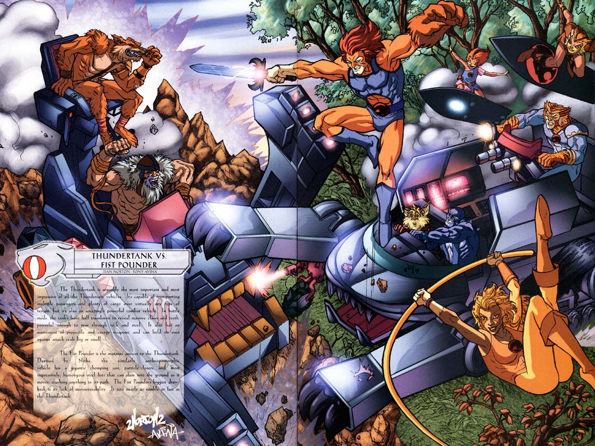 Read online ThunderCats Sourcebook comic -  Issue # Full - 23
