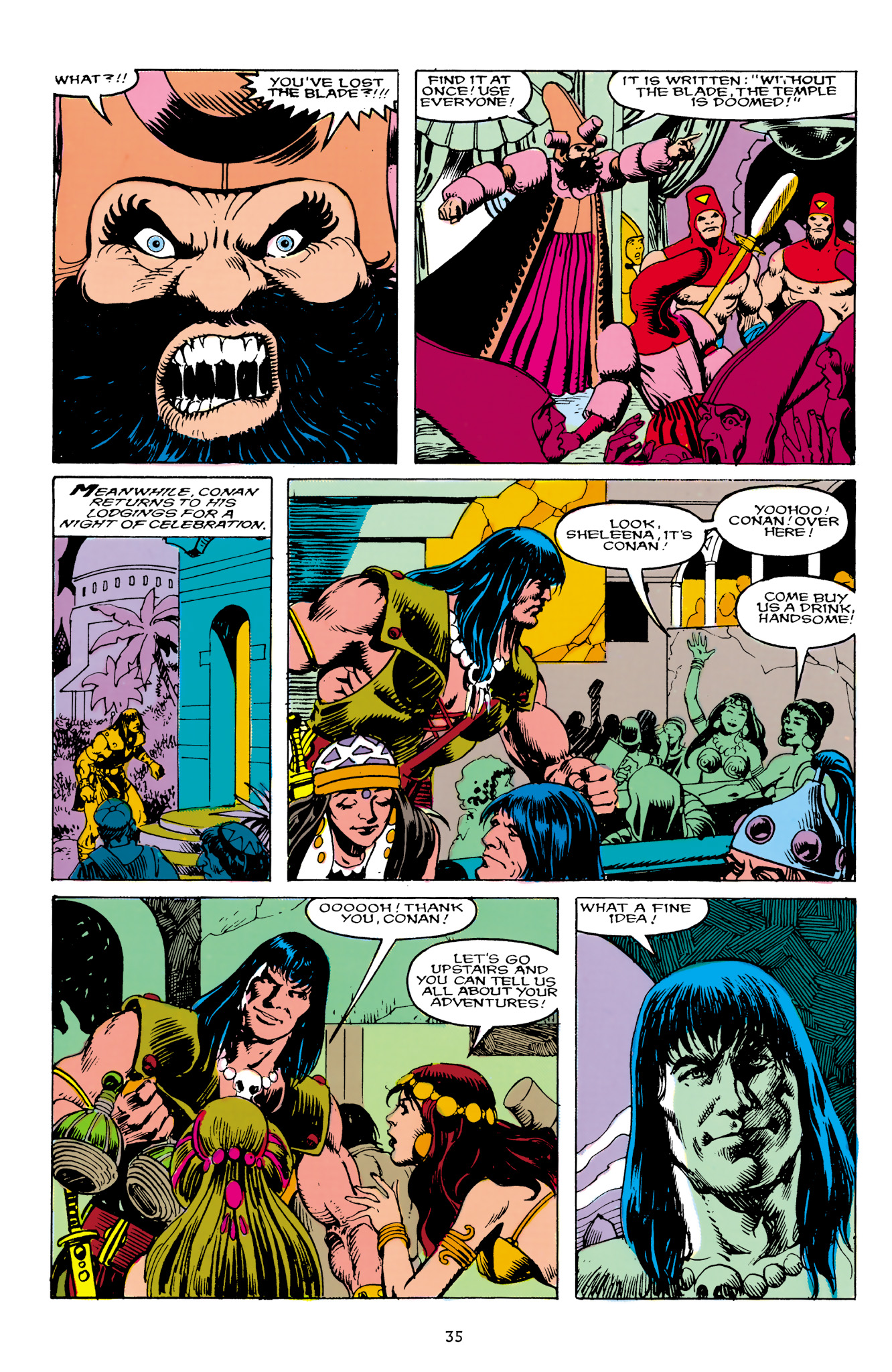 Read online The Chronicles of Conan comic -  Issue # TPB 28 (Part 1) - 36