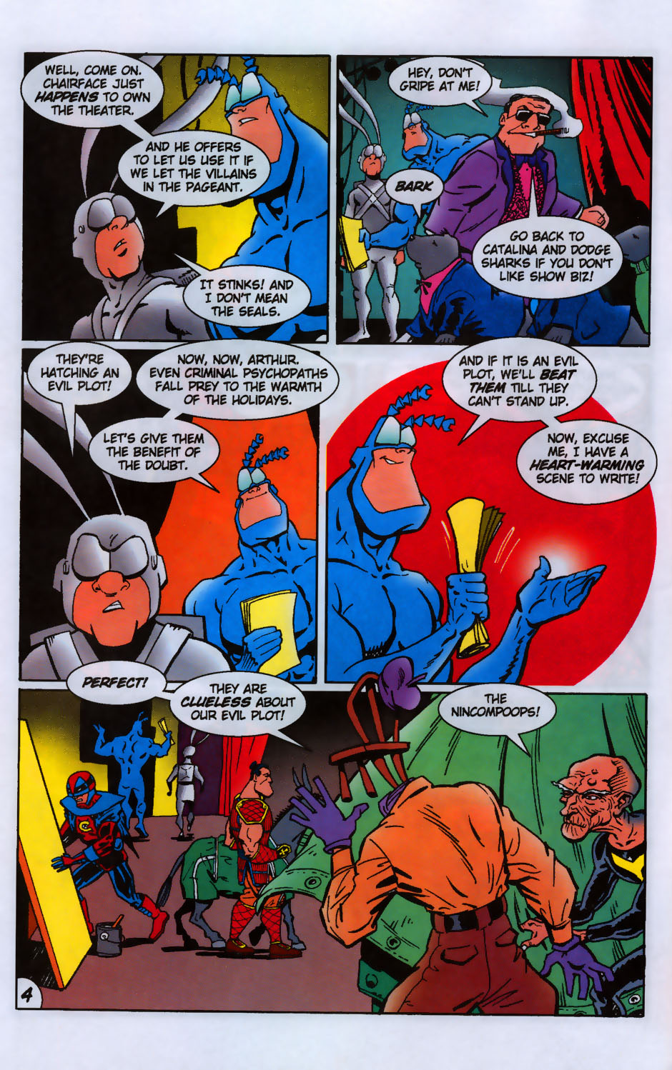 Read online The Tick's Big Xmas Trilogy comic -  Issue #2 - 6