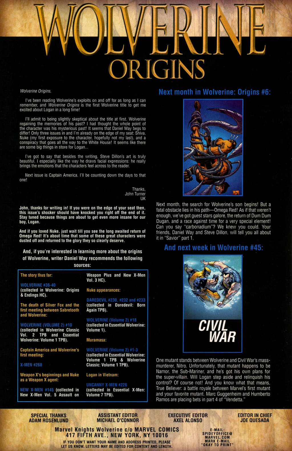 Read online Wolverine: Origins comic -  Issue #5 - 25