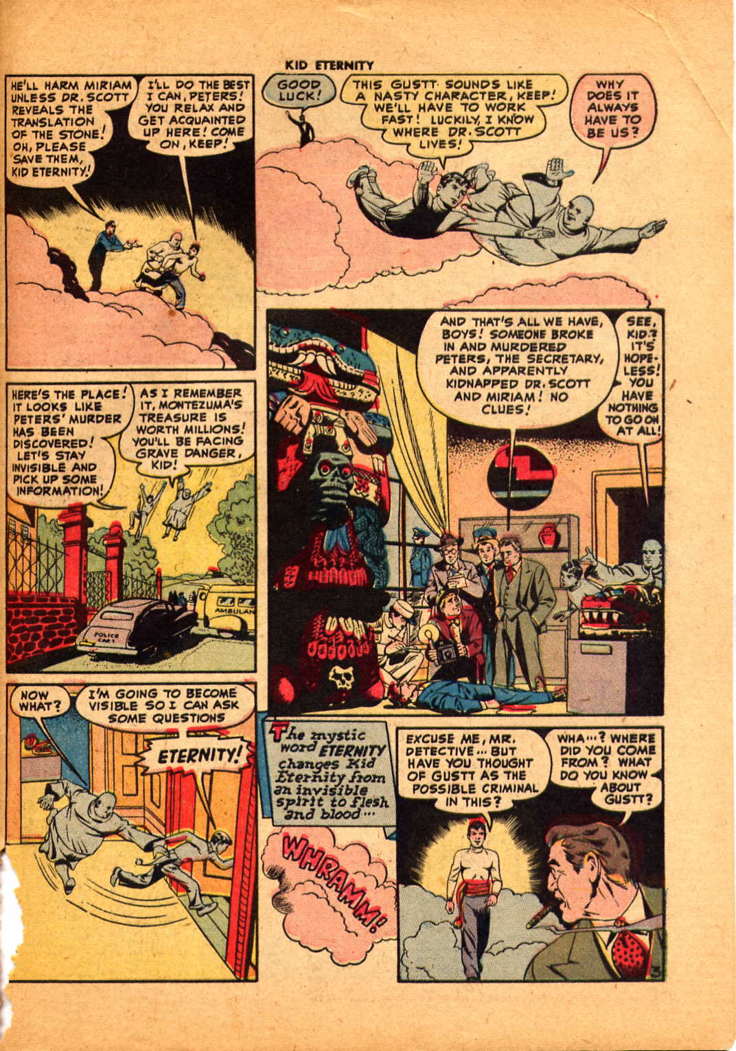 Read online Kid Eternity (1946) comic -  Issue #6 - 39