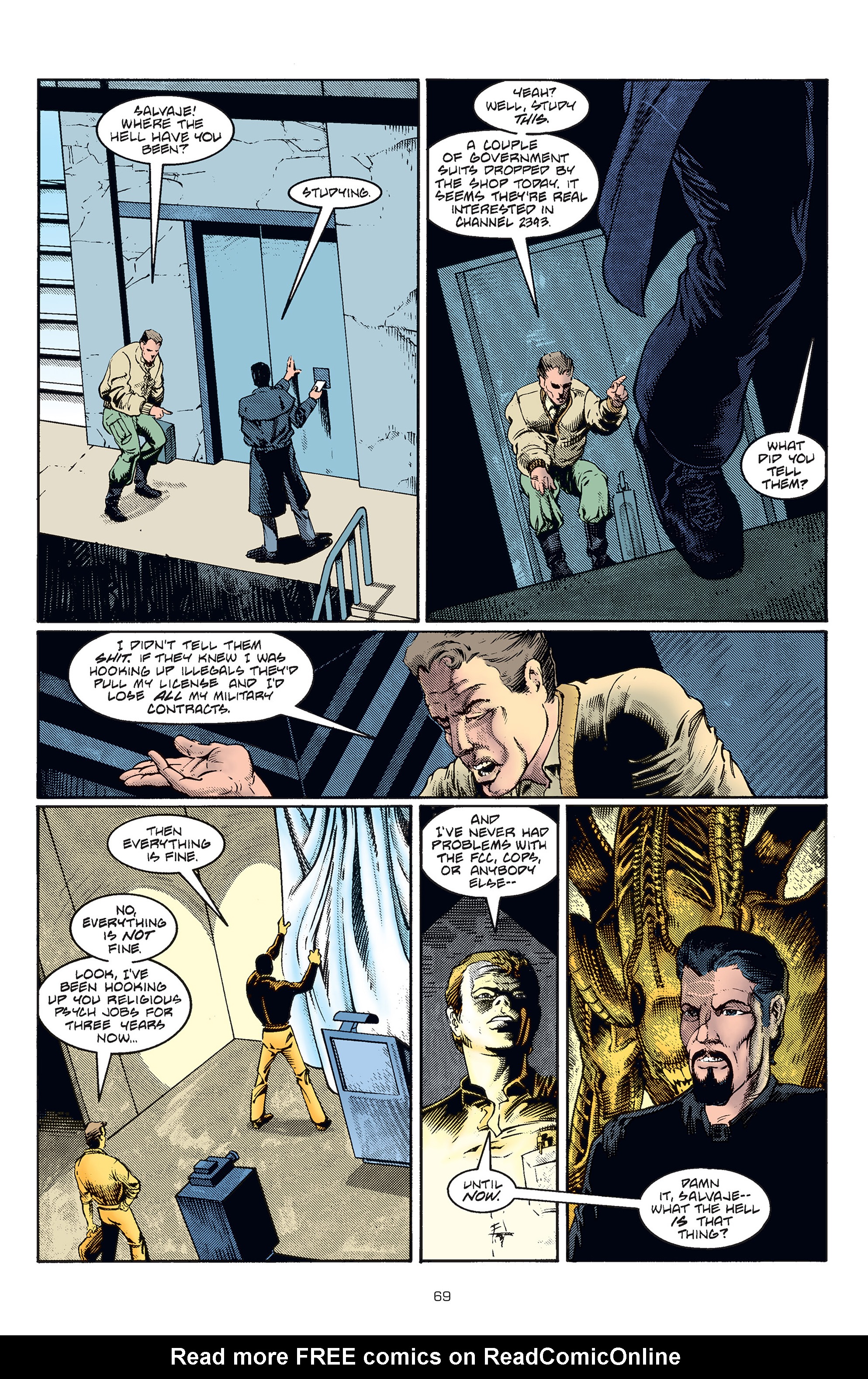 Read online Aliens: The Essential Comics comic -  Issue # TPB (Part 1) - 70