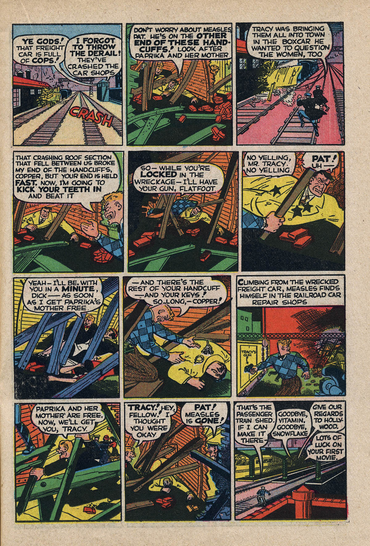 Read online Dick Tracy comic -  Issue #34 - 15