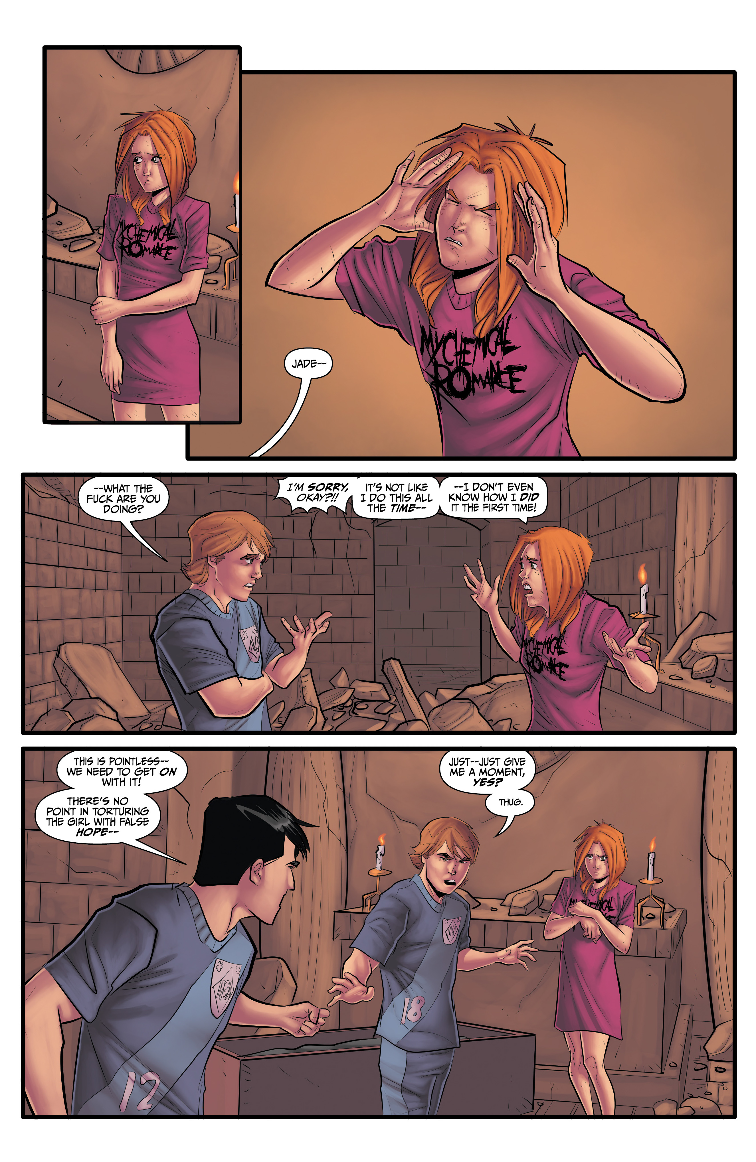 Read online Morning Glories comic -  Issue #50 - 26