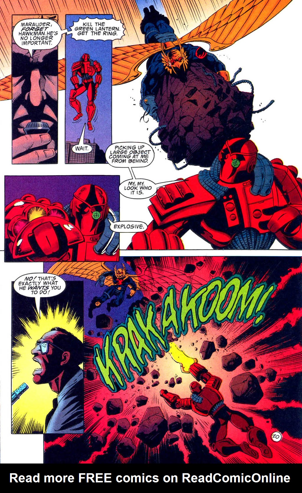 Hawkman (1993) Issue #2 #5 - English 21