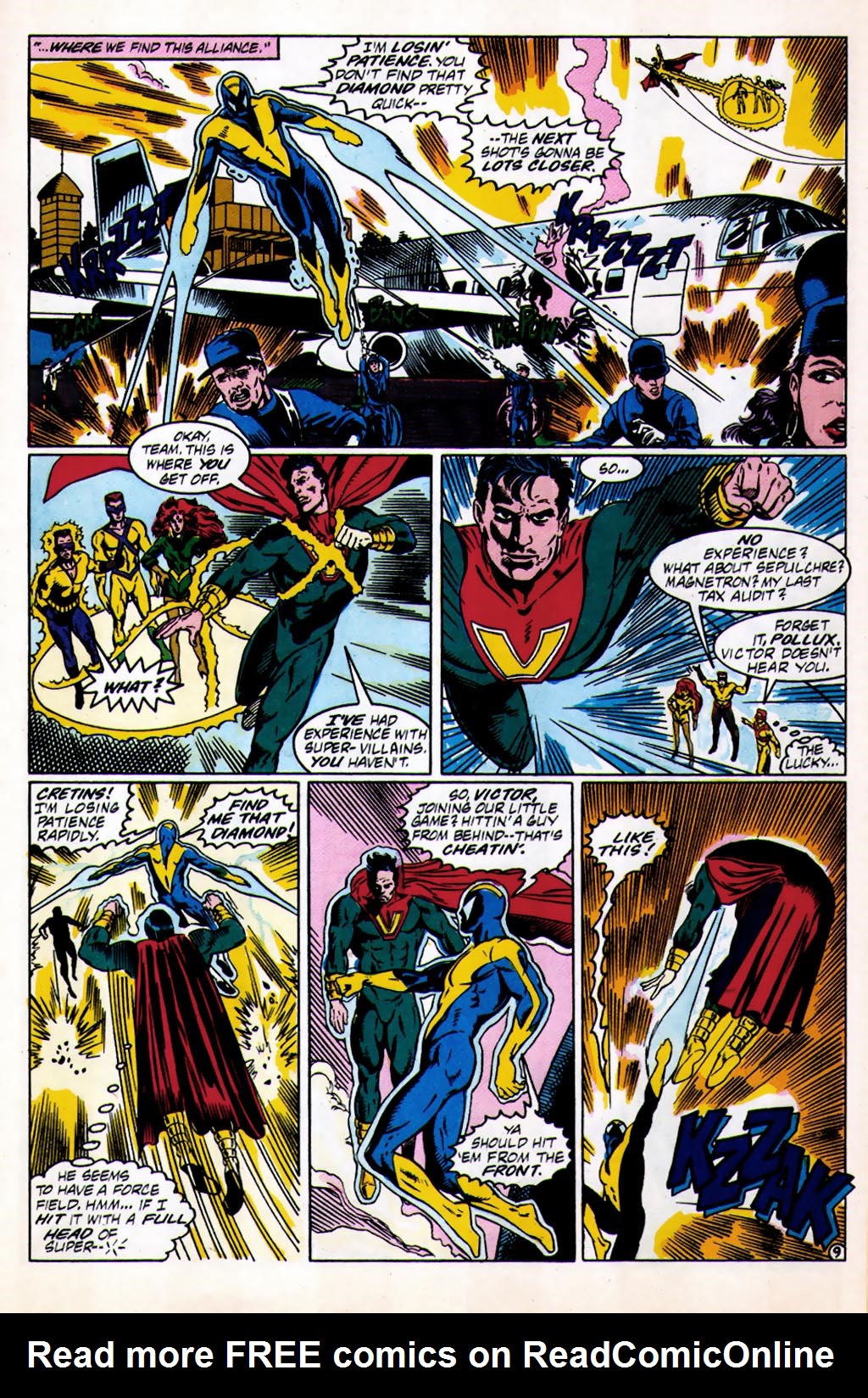 Read online Hero Alliance (1989) comic -  Issue #8 - 11