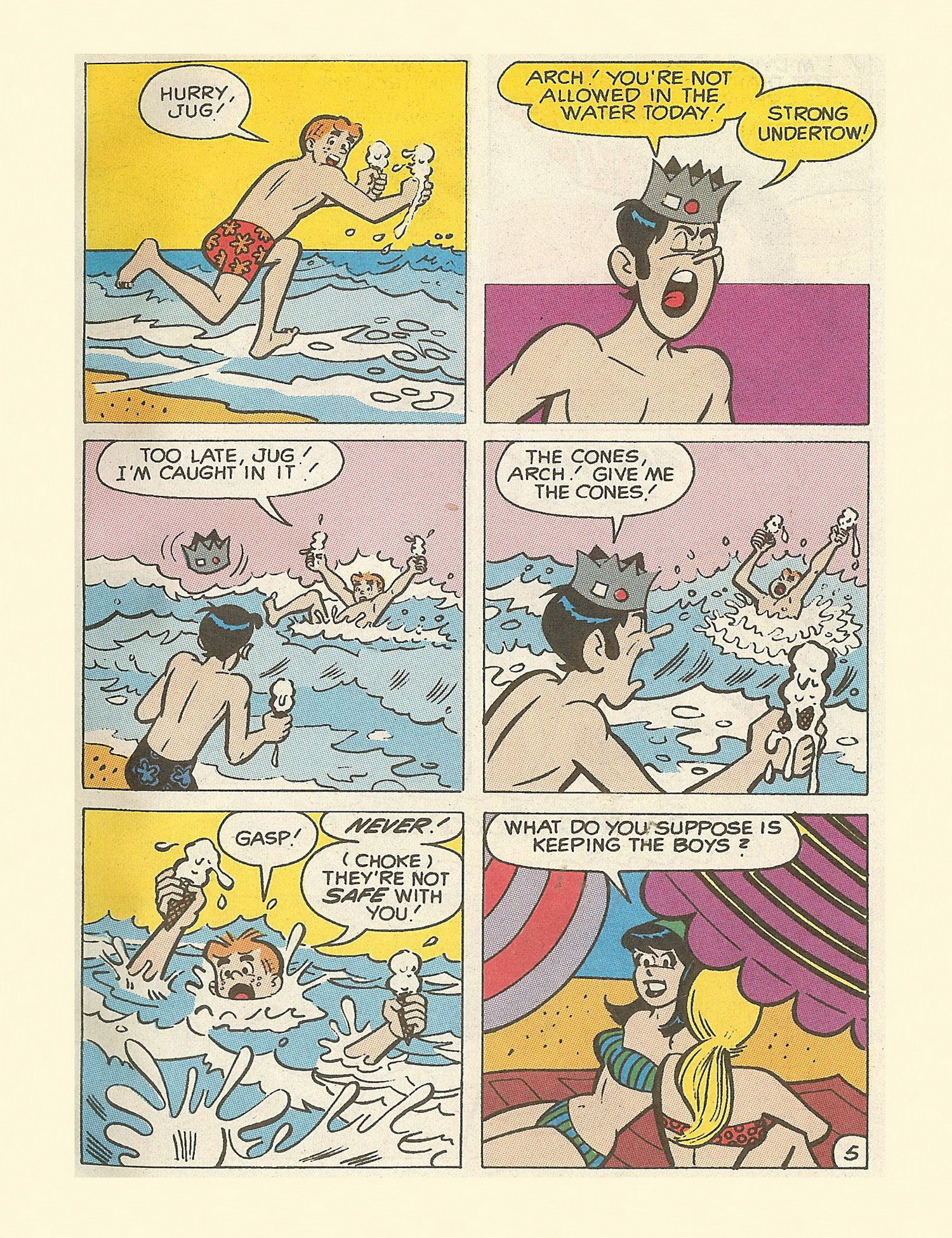 Read online Betty and Veronica Digest Magazine comic -  Issue #57 - 39