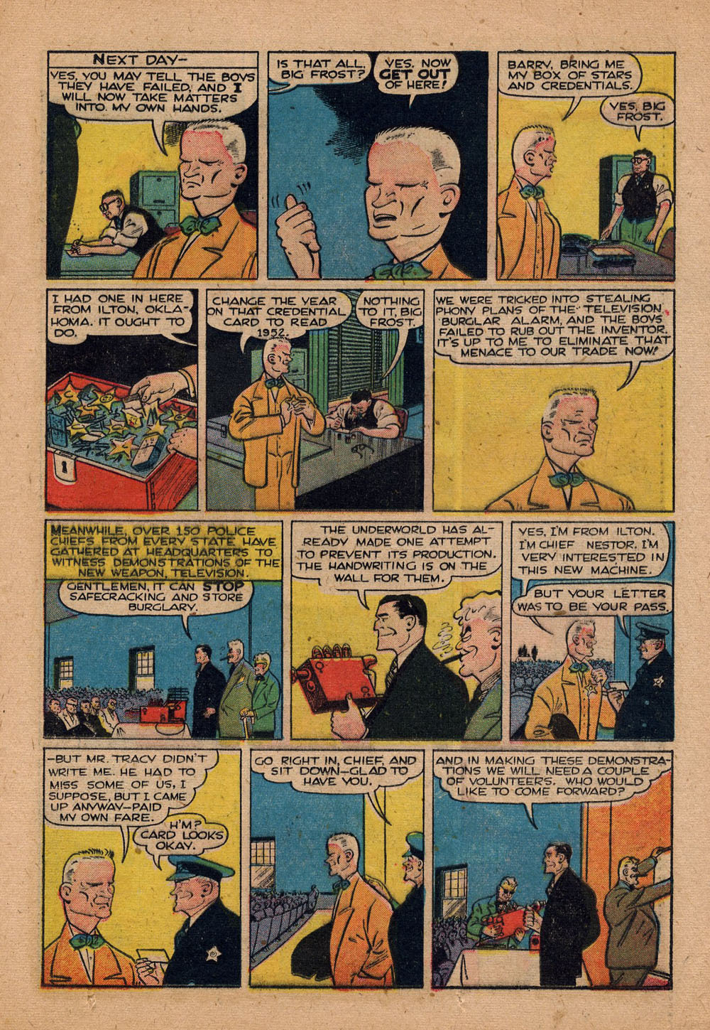 Read online Dick Tracy comic -  Issue #55 - 25