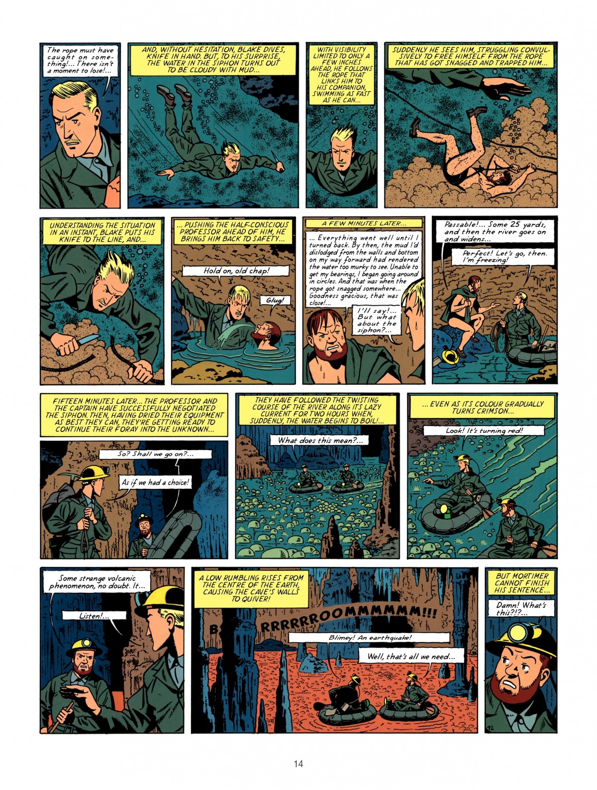 Read online Blake & Mortimer comic -  Issue #12 - 14