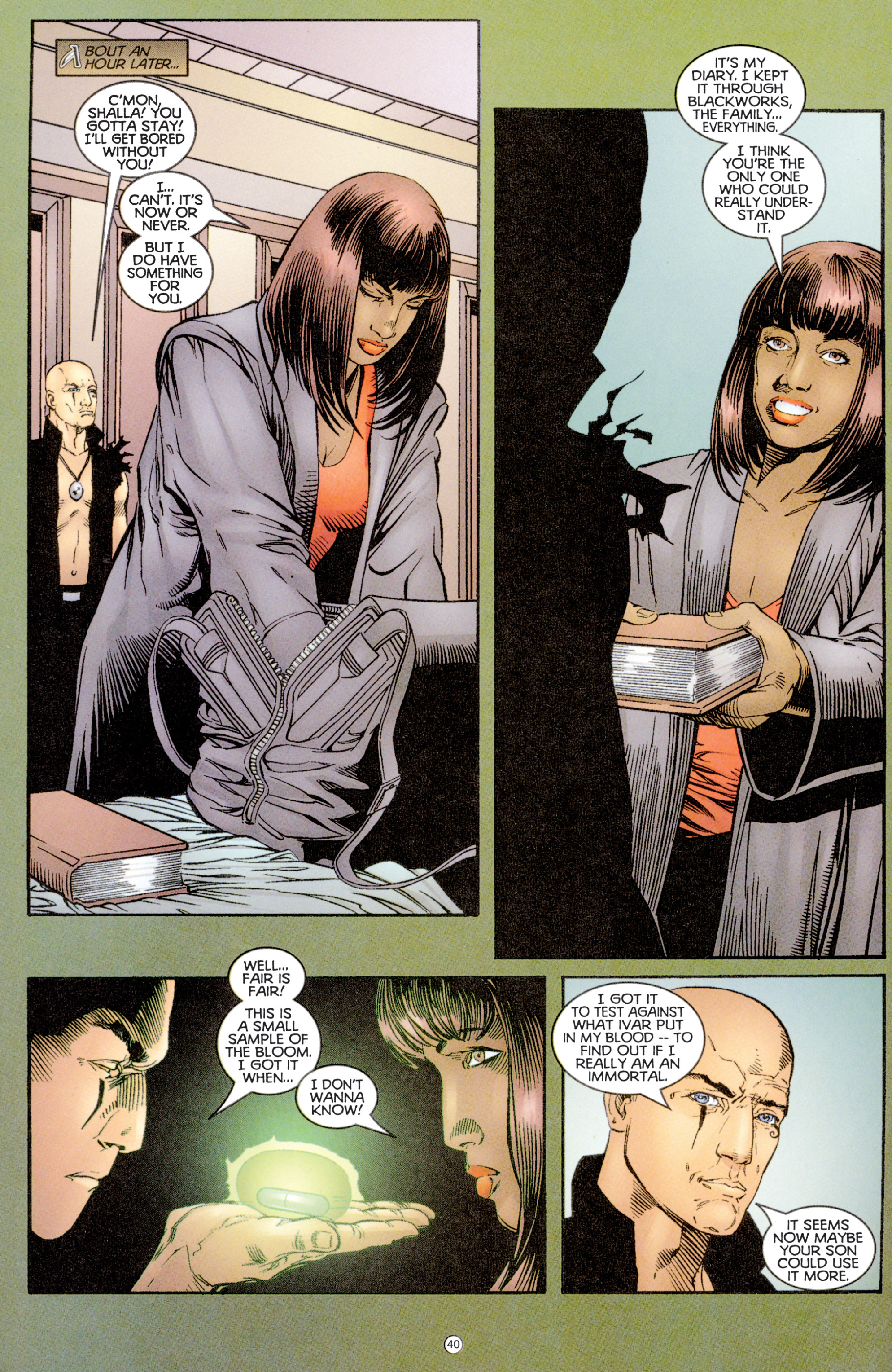 Read online Eternal Warriors comic -  Issue # Issue Blackworks - 38