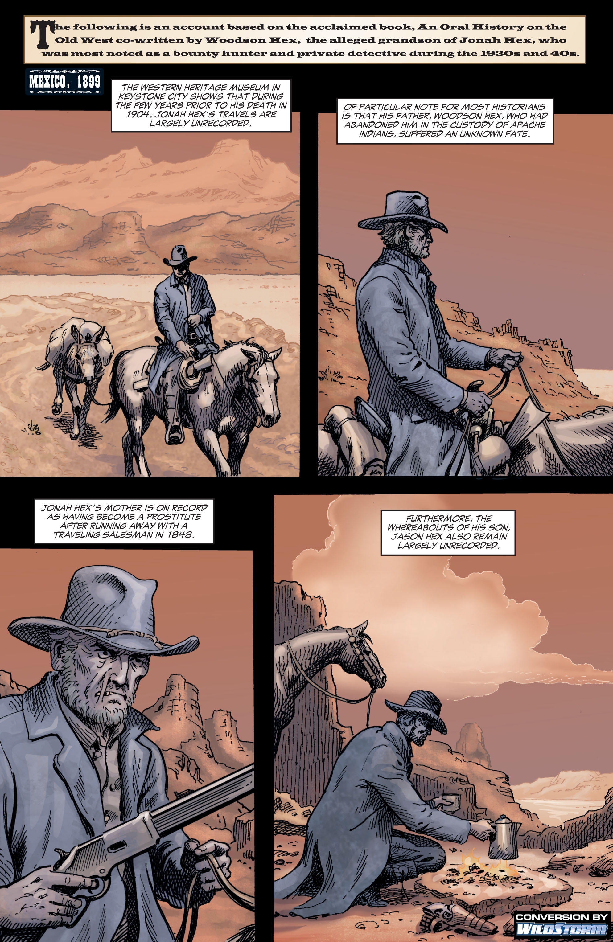 Read online Jonah Hex (2006) comic -  Issue #25 - 2